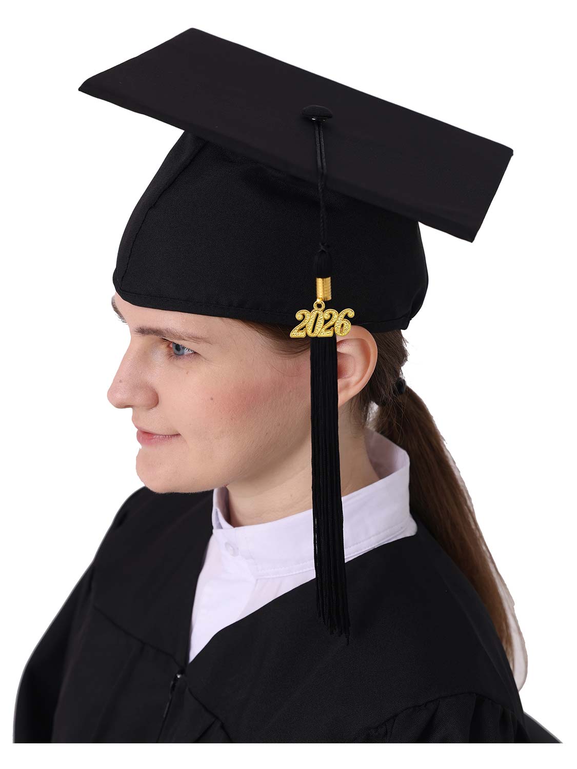 Matte Graduation Cap and Tassel - 12 Colors Available