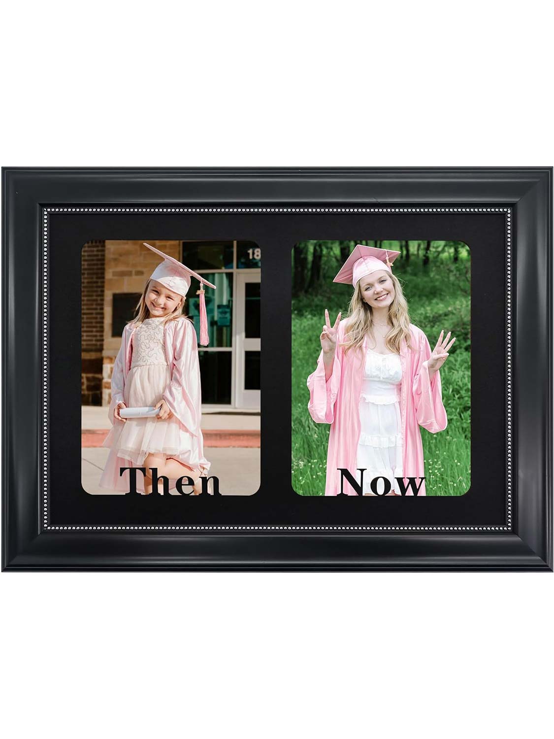 Double 5x7 Then and Now Picture Frame - 2 Styles Available