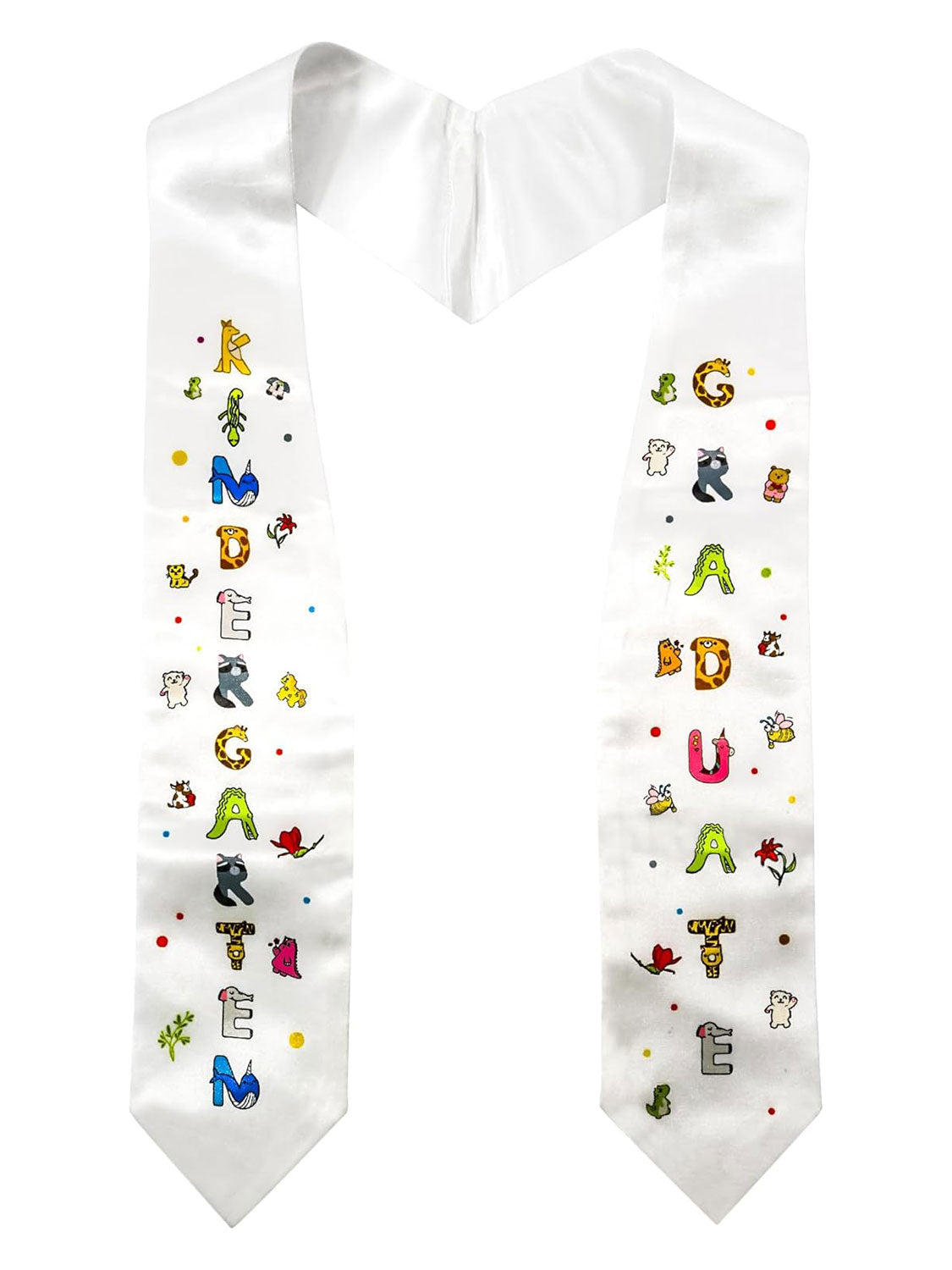 Kindergarten Preschool Class of 2025 Graduation Stole Sash for Kids