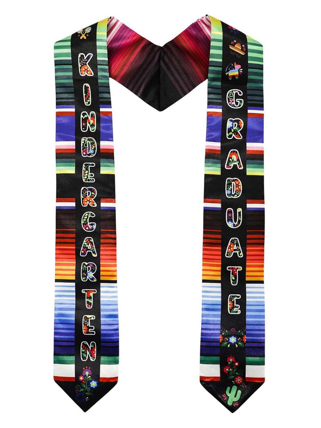 Mexican Preschool Kindergarten Graduation Stole