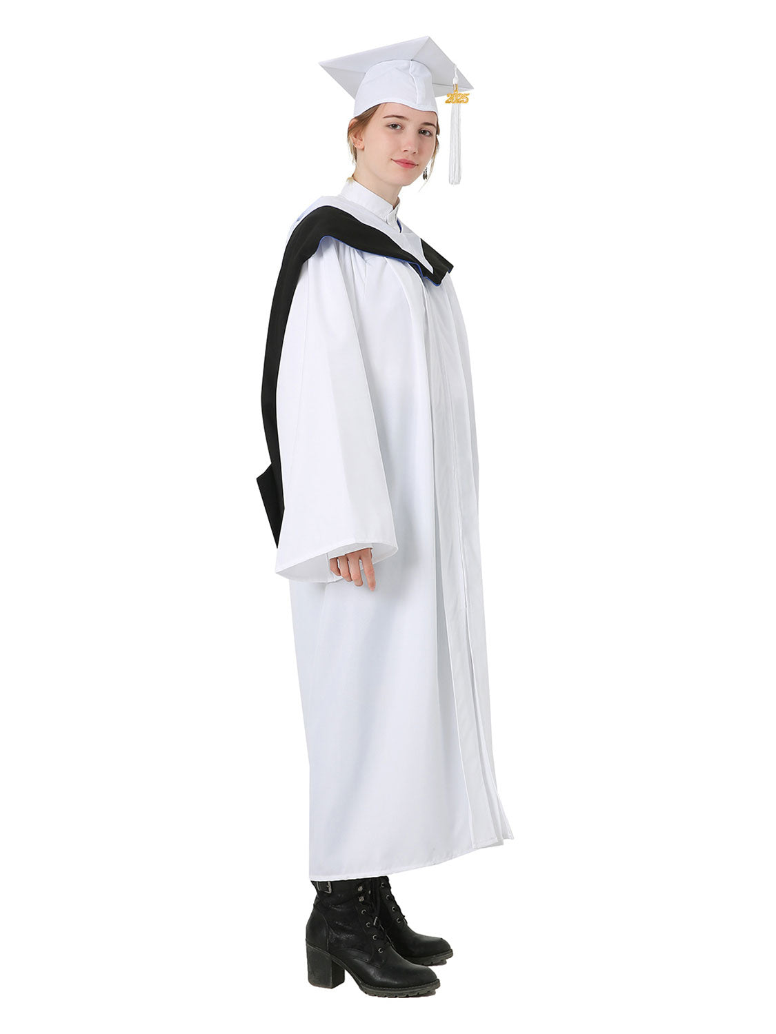 Economy Bachelors Graduation Gown, Cap and Hood Set