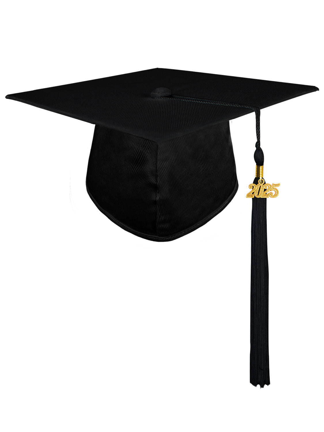 Shiny Graduation Cap and Tassel - 12 Colors Available