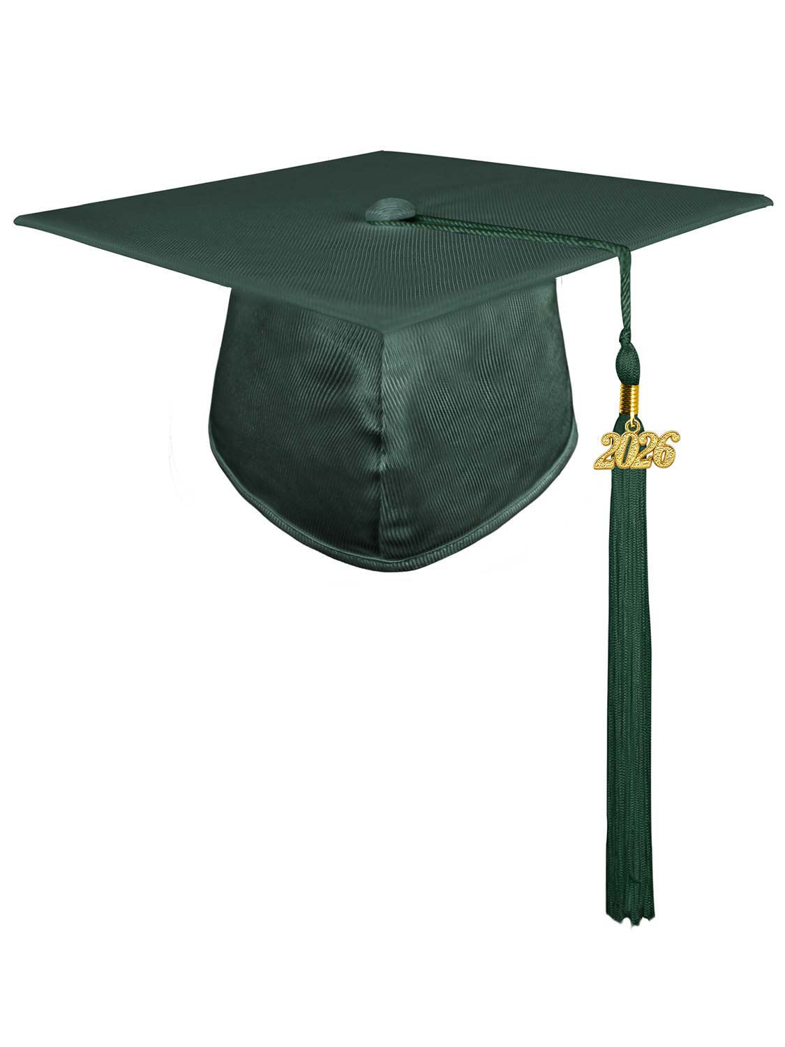 Shiny Graduation Cap and Tassel - 12 Colors Available