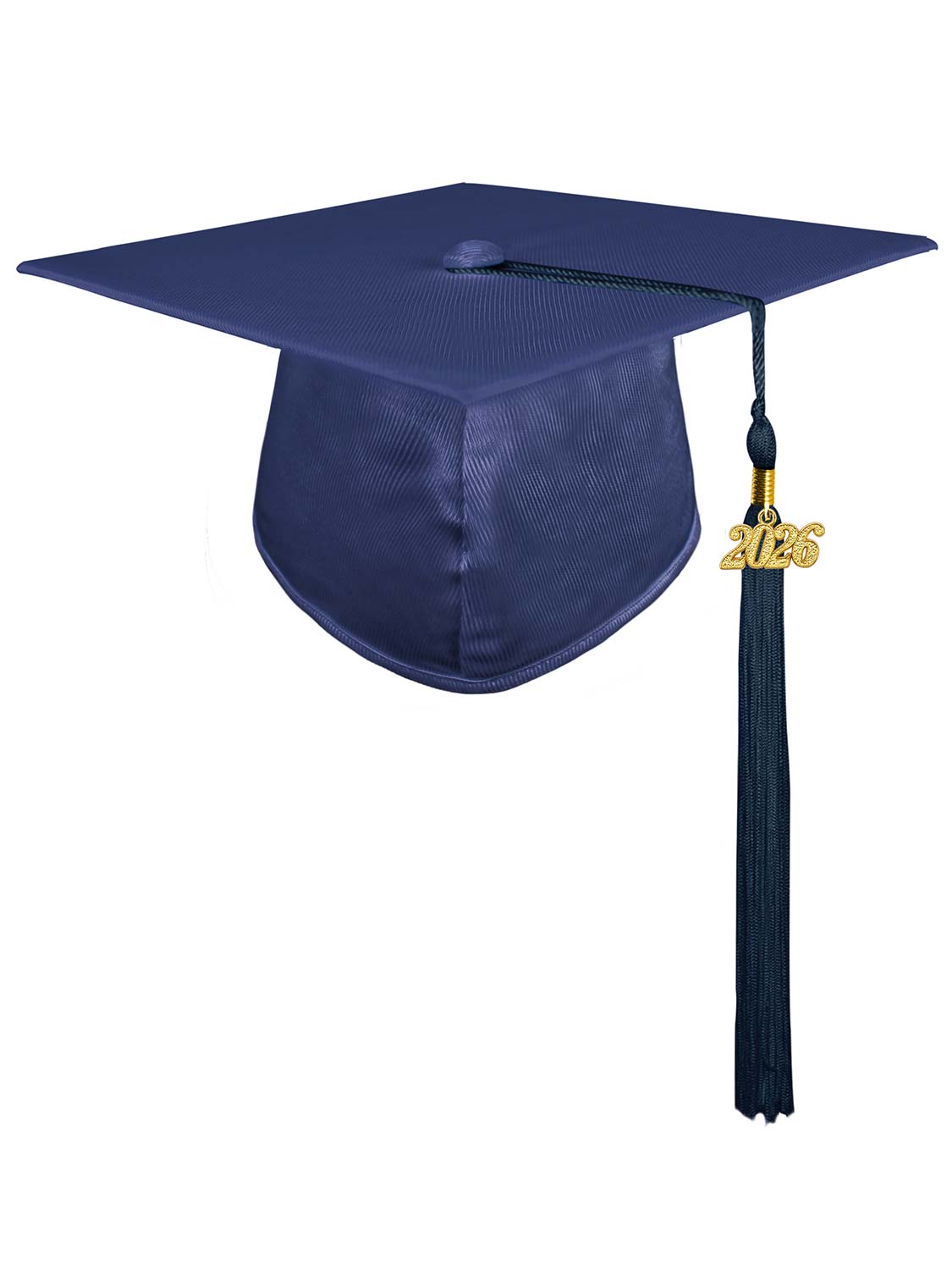 Shiny Graduation Cap and Tassel - 12 Colors Available