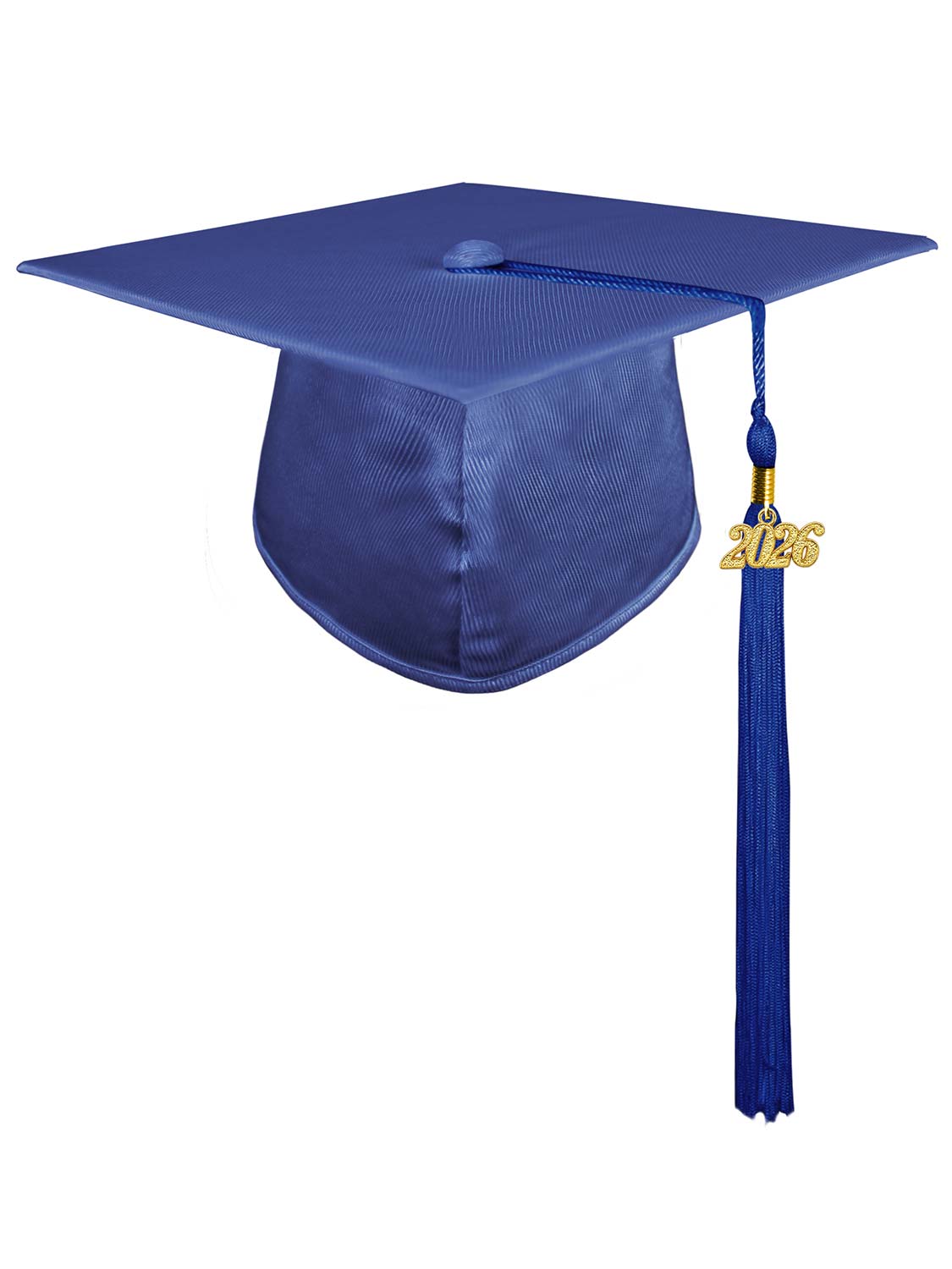 Shiny Graduation Cap and Tassel - 12 Colors Available