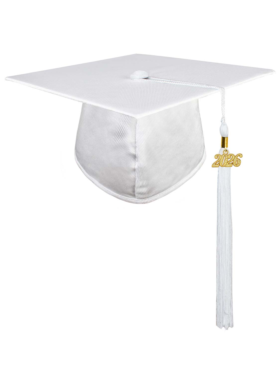 Shiny Graduation Cap and Tassel - 12 Colors Available