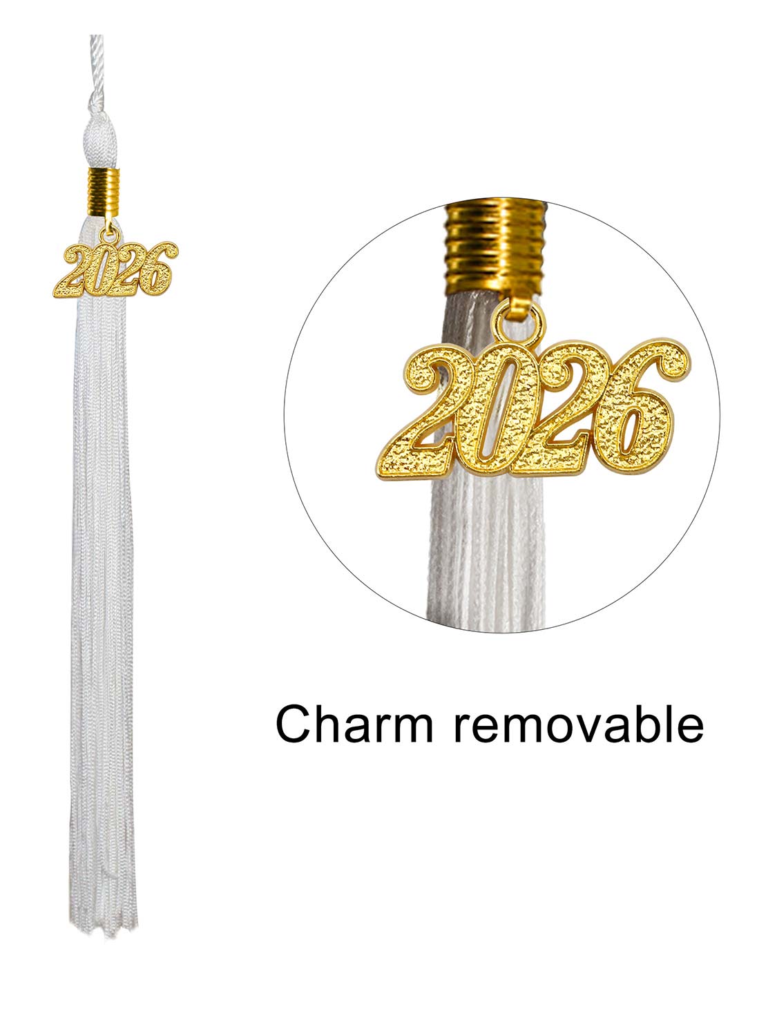 Shiny Graduation Cap and Tassel - 12 Colors Available