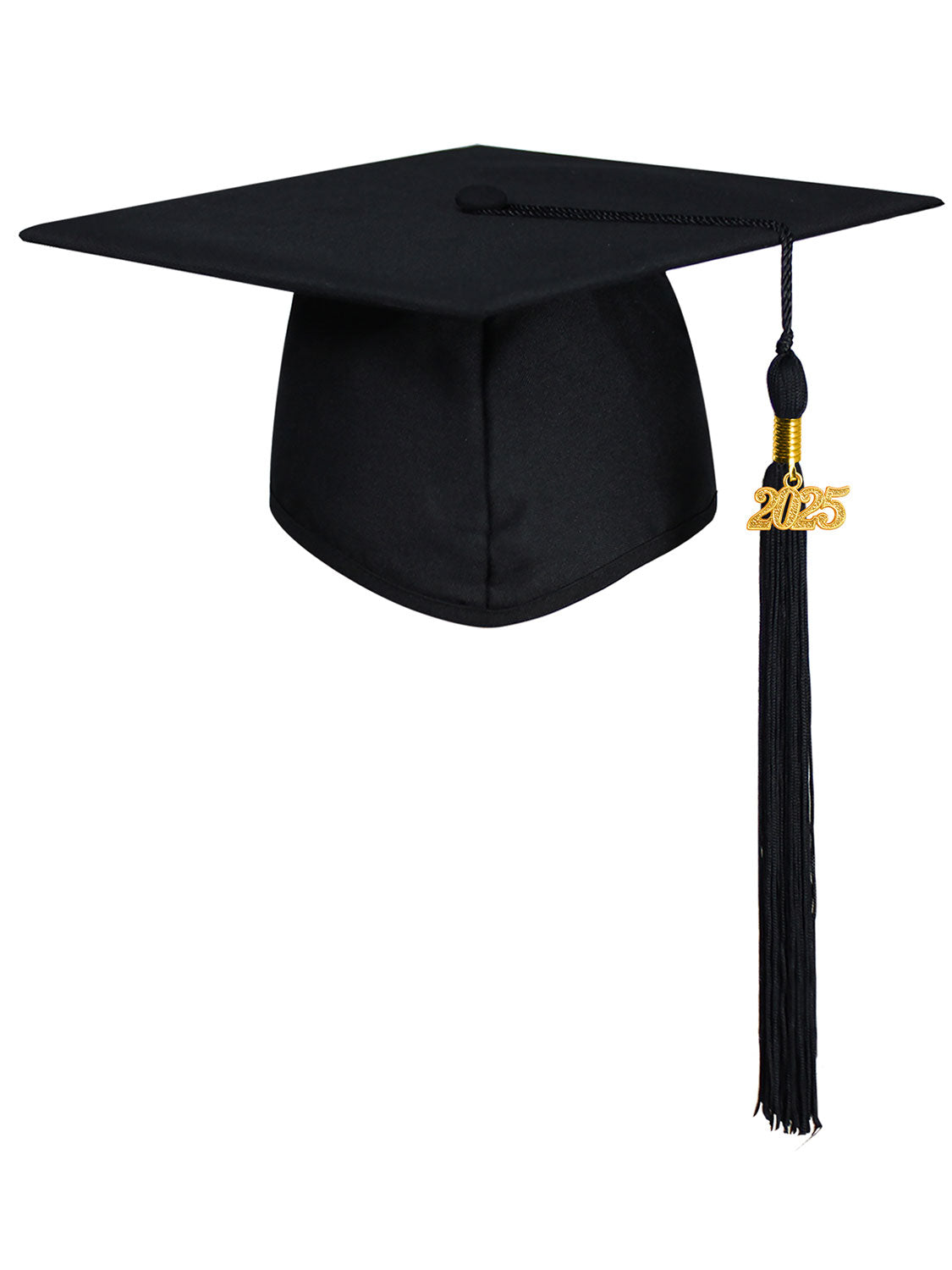 Matte Graduation Cap and Tassel - 12 Colors Available