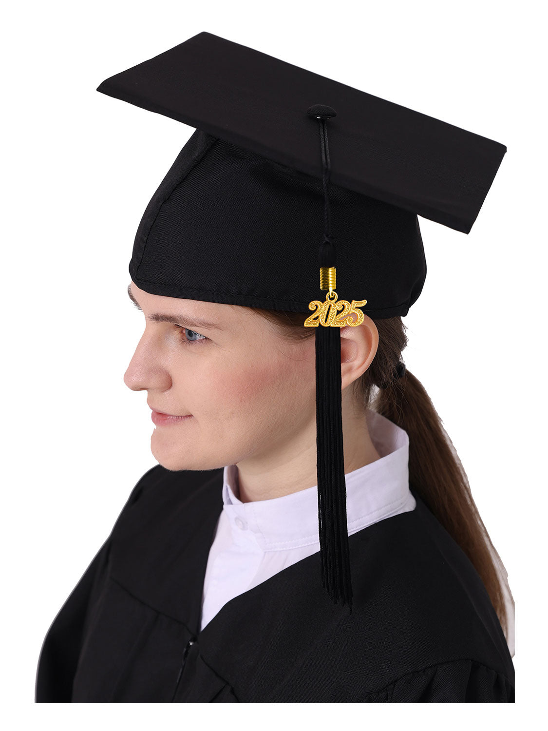 Matte Graduation Cap and Tassel - 12 Colors Available