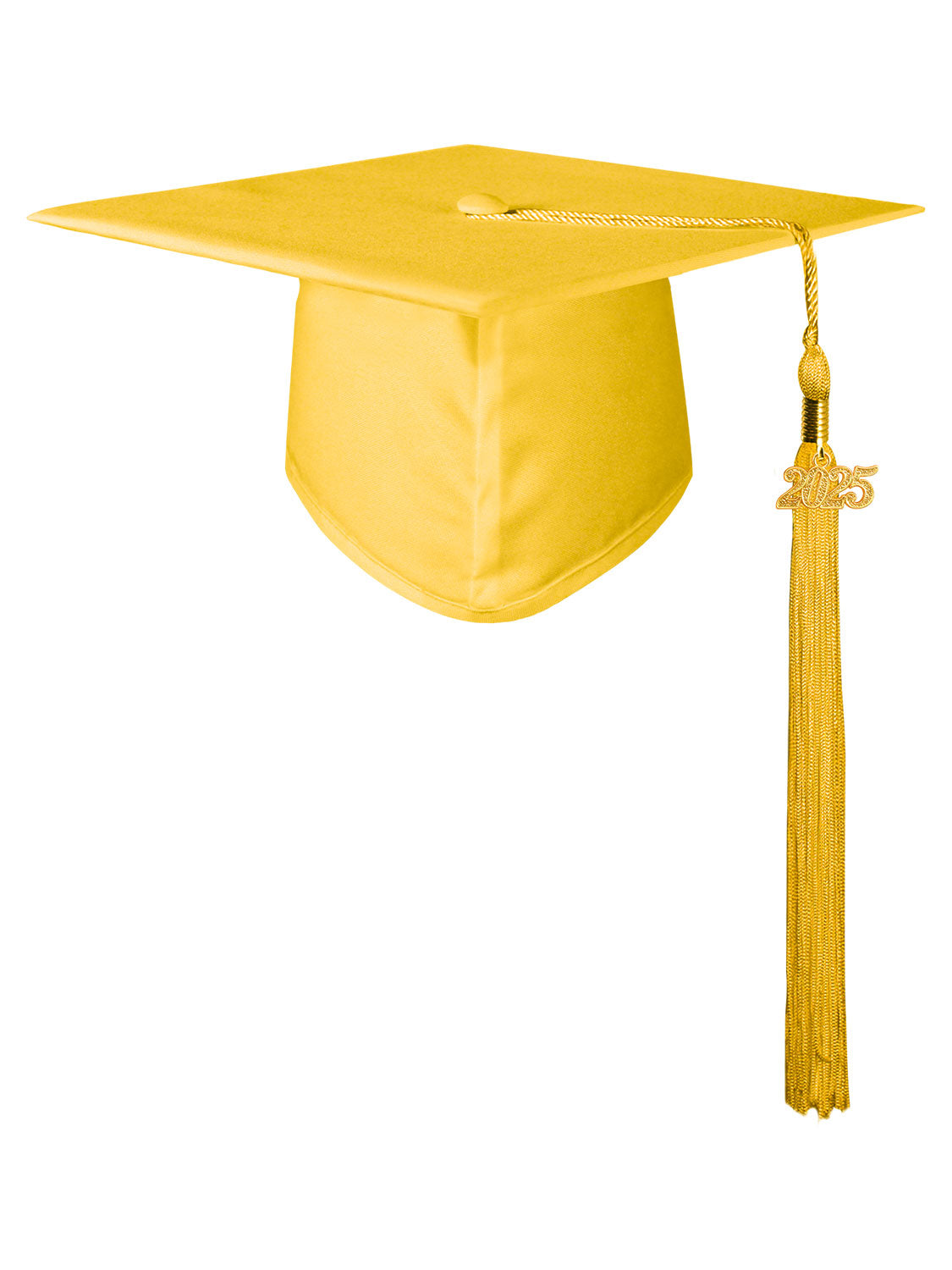 Matte Graduation Cap and Tassel - 12 Colors Available