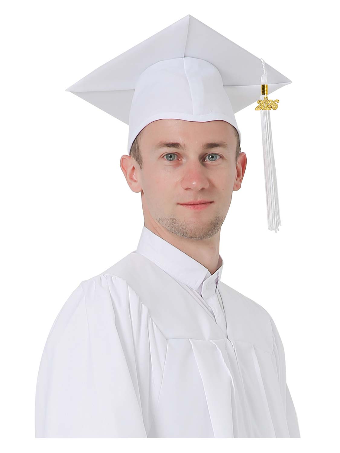 Matte Graduation Cap and Tassel - 12 Colors Available