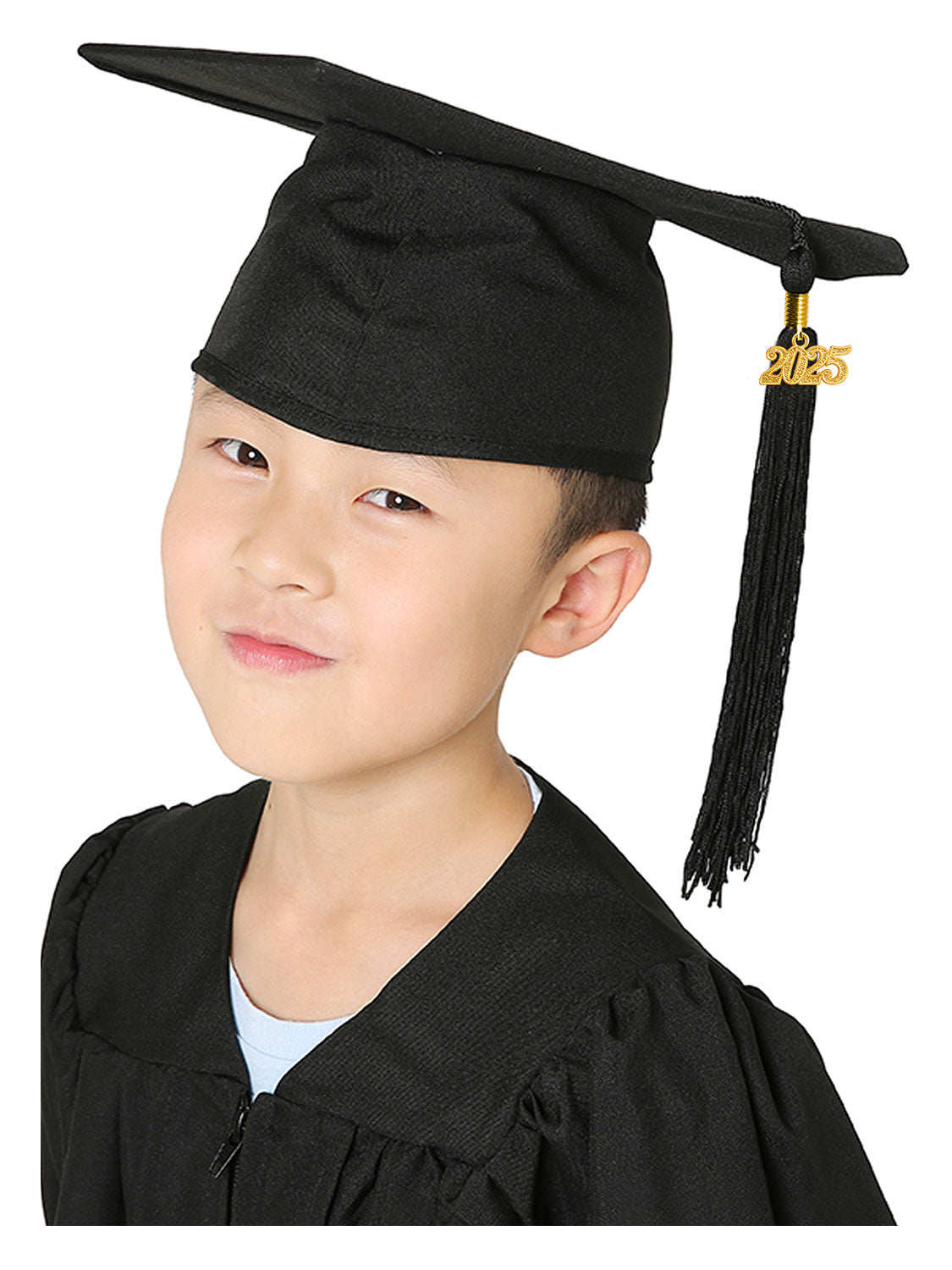 Matte Kindergarten Cap and Tassel - 12 Colors Available