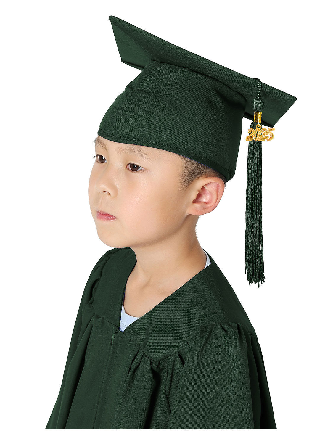 Matte Kindergarten Cap and Tassel - 12 Colors Available