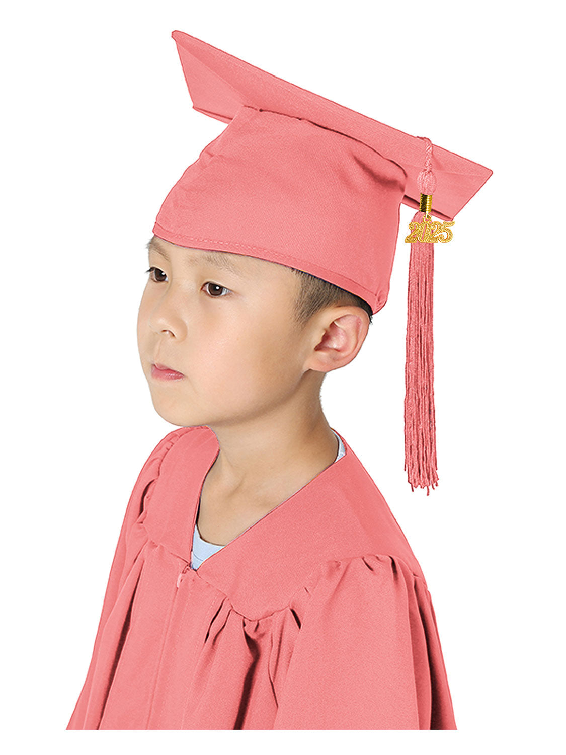 Matte Kindergarten Cap and Tassel - 12 Colors Available