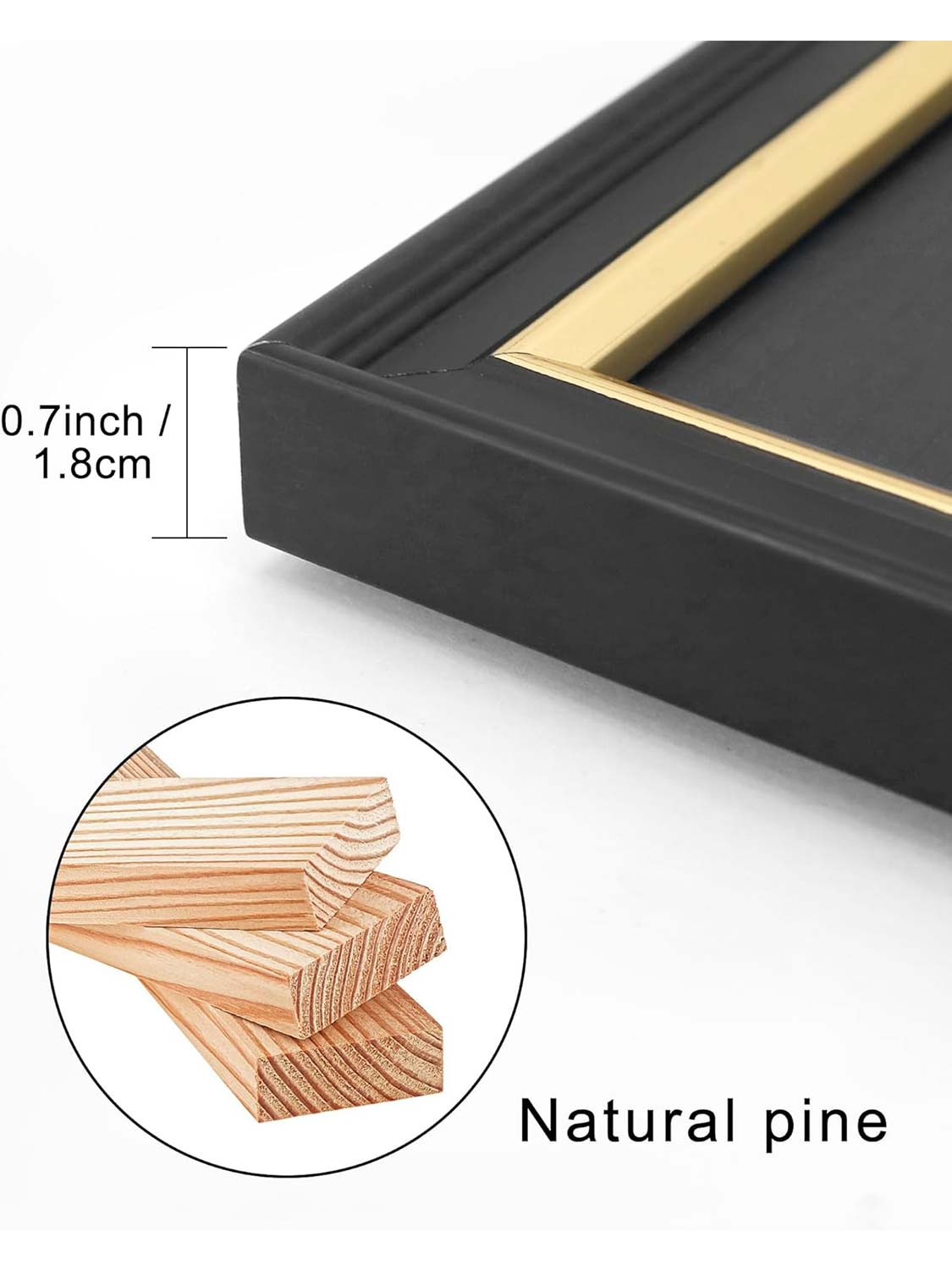 Black Regal Certificate Diploma Frames - Various Mat Colors Available