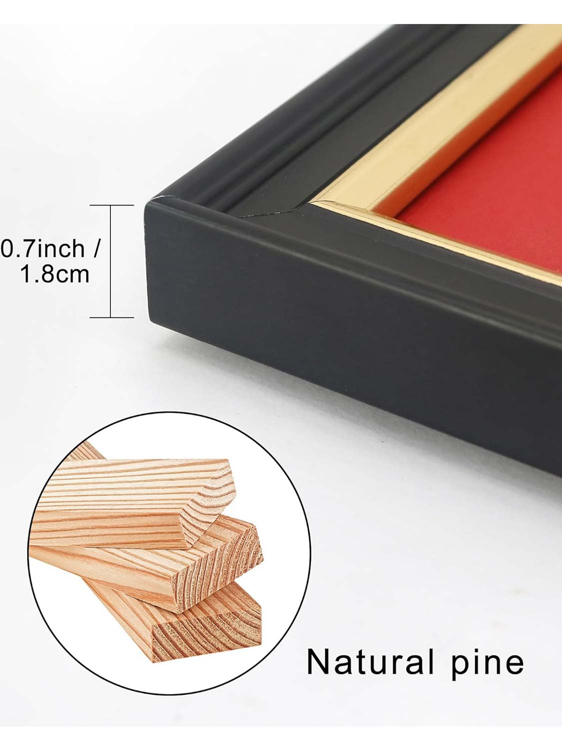 Black Regal Certificate Diploma Frames - Various Mat Colors Available