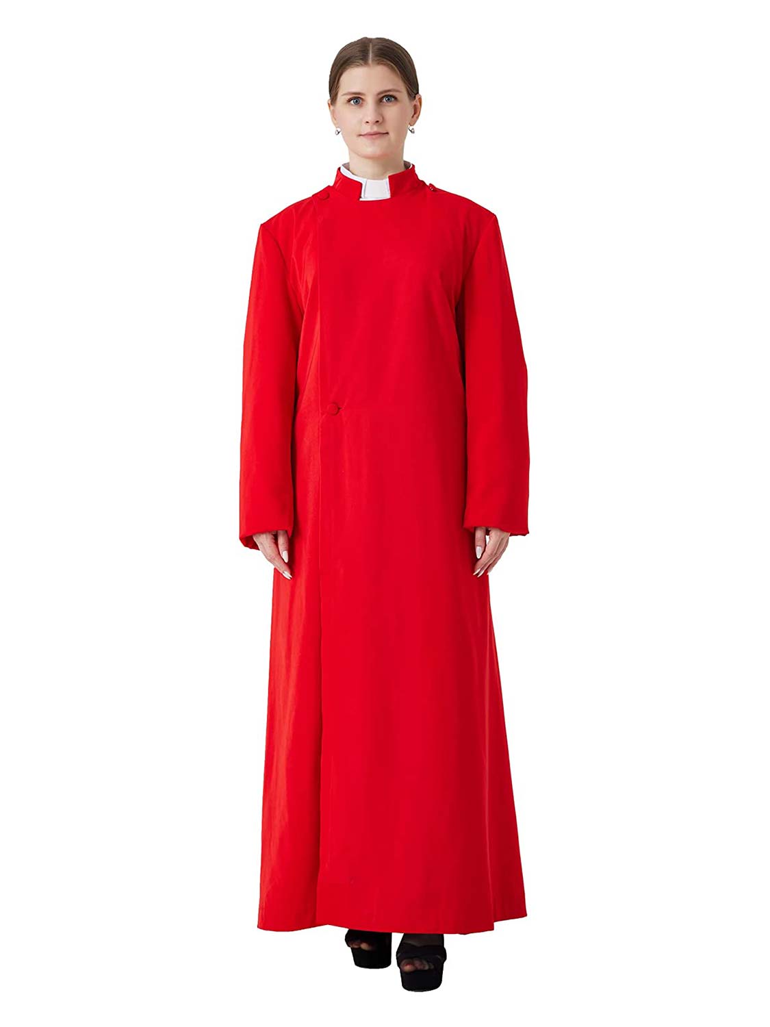 Unisex Anglican Cassock Clergy Priest Pulpit Robe - Various Colors & Sizes Available