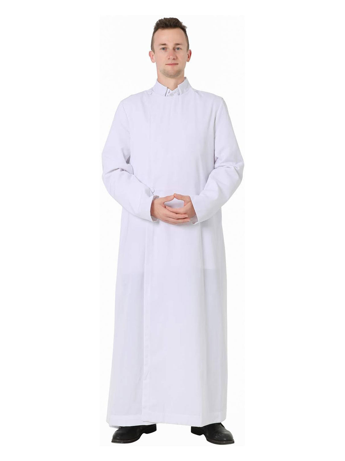 Unisex Anglican Cassock Clergy Priest Pulpit Robe - Various Colors & Sizes Available