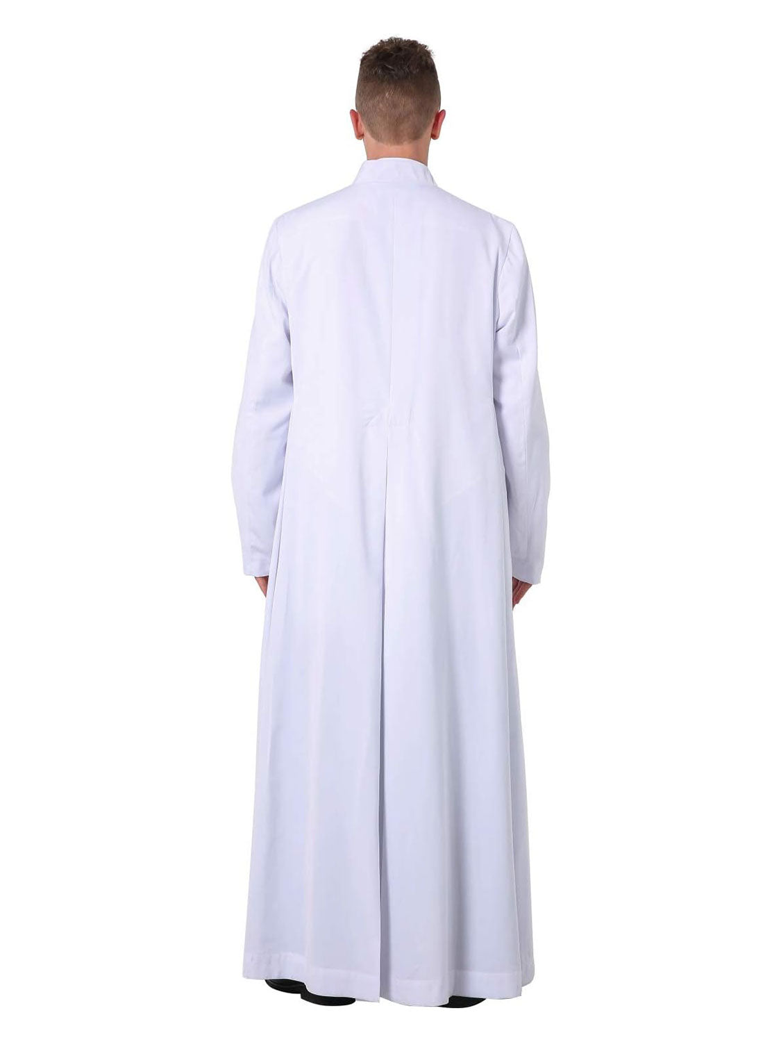 Unisex Roman Cassock Clergy Priest Pulpit Robe - Various Colors & Sizes Available