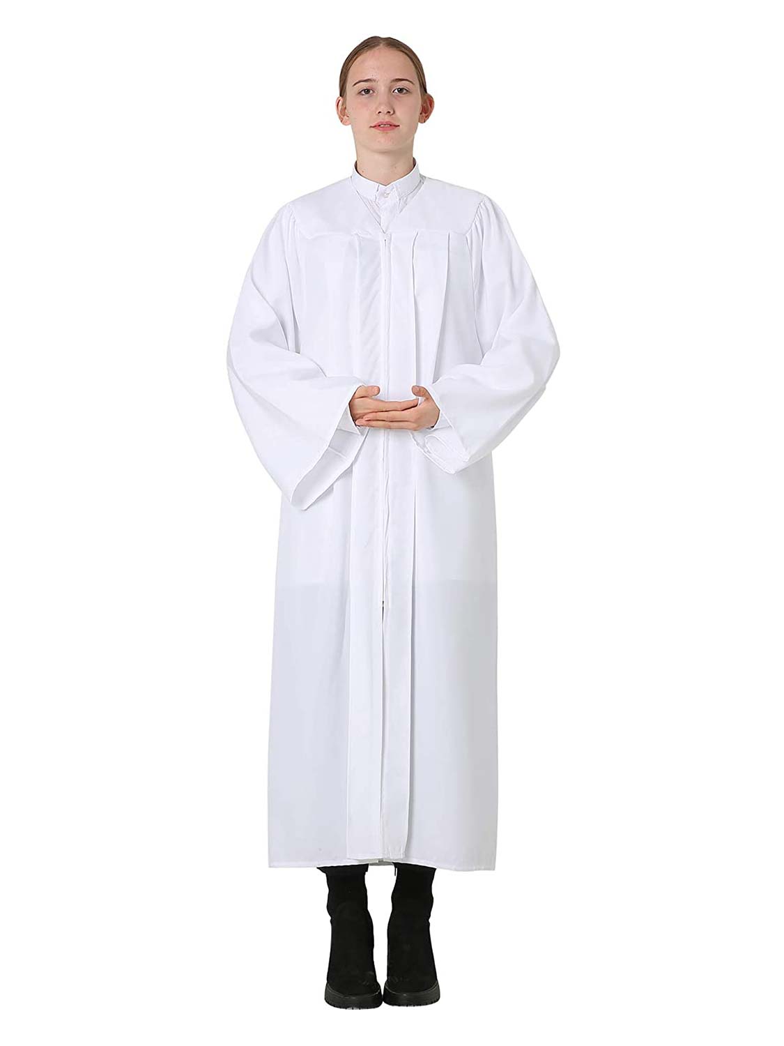 Red/White Unisex Confirmation Robe