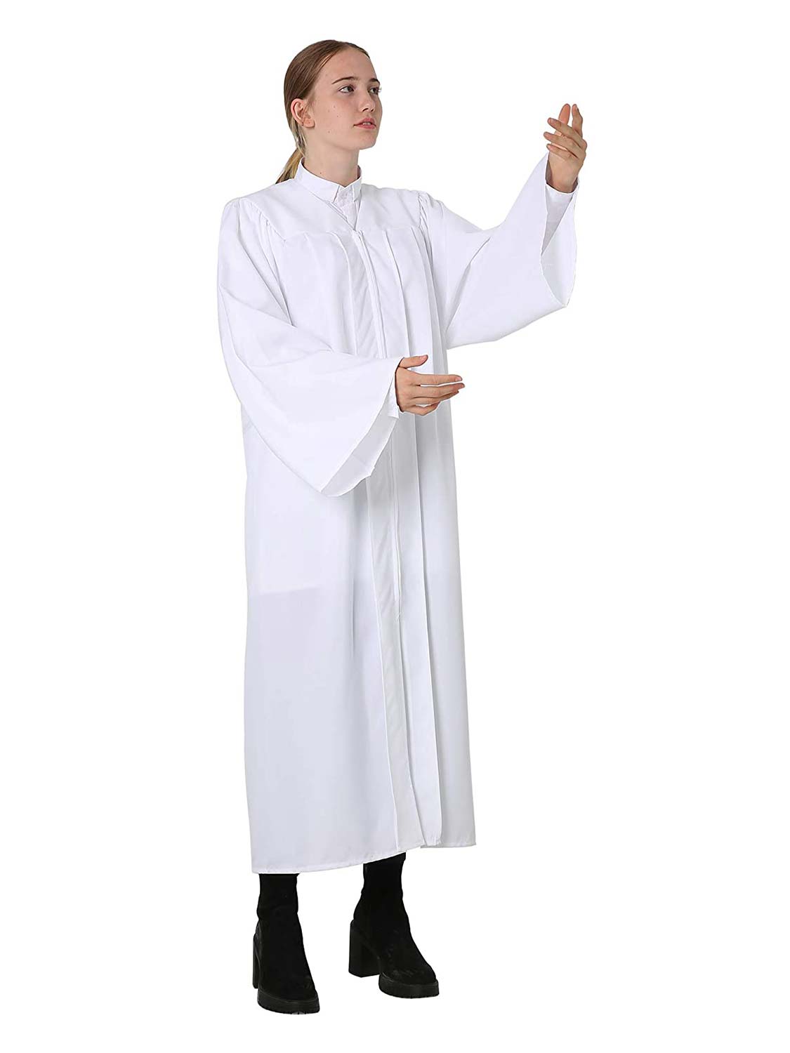 Red/White Unisex Confirmation Robe