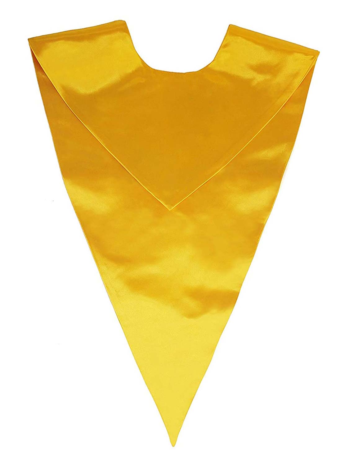 Unisex V Shape Satin Choir Stole for Adults