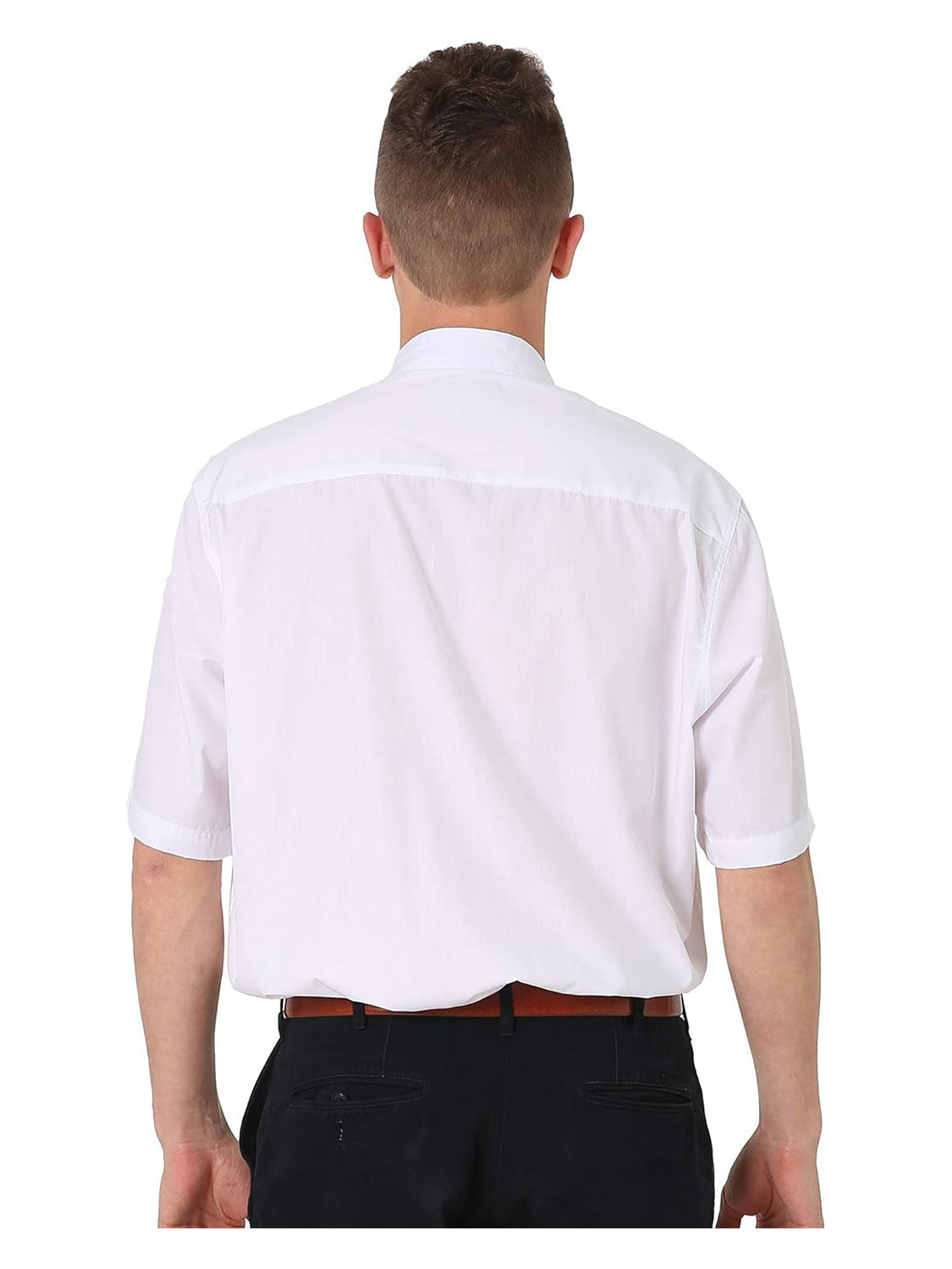 Men's Short Sleeve Tab Collar Clergy Shirt - Various Colors & Sizes Available