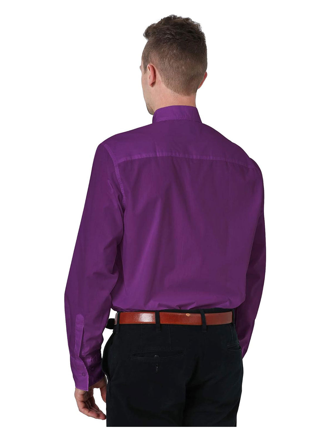 Men's Long Sleeve Tab Collar Clergy Shirt - Various Colors & Sizes Available