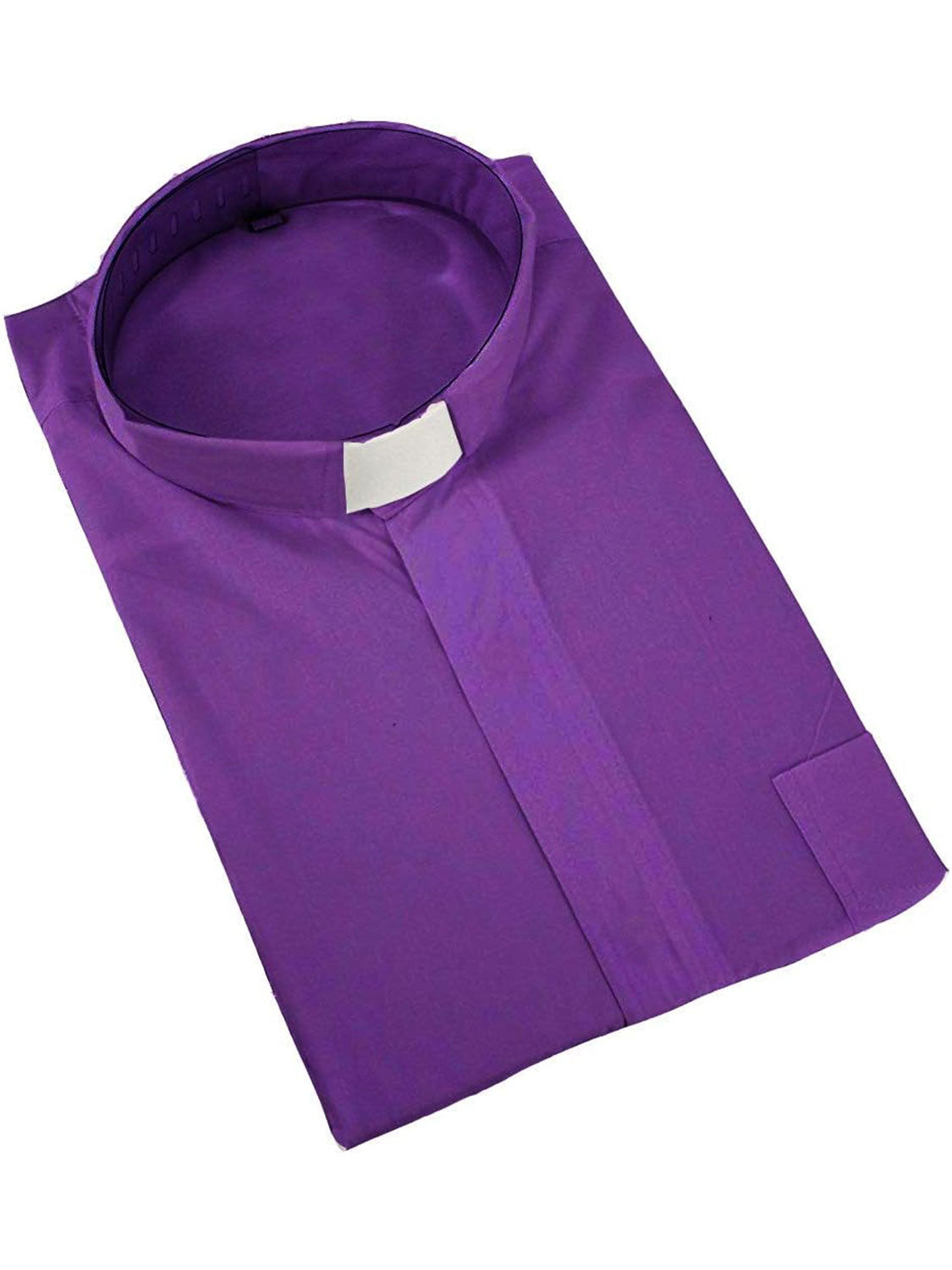 Men's Long Sleeve Tab Collar Clergy Shirt - Various Colors & Sizes Available