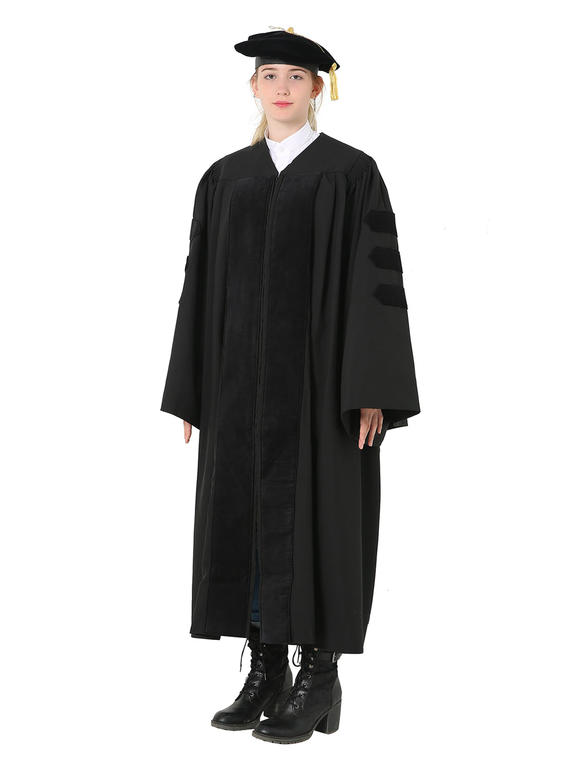 Classic Doctoral Tam and Gown Set