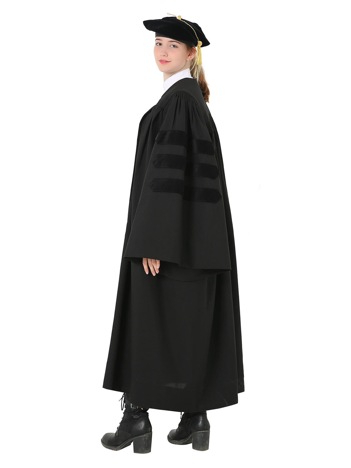 Classic Doctoral Tam and Gown Set