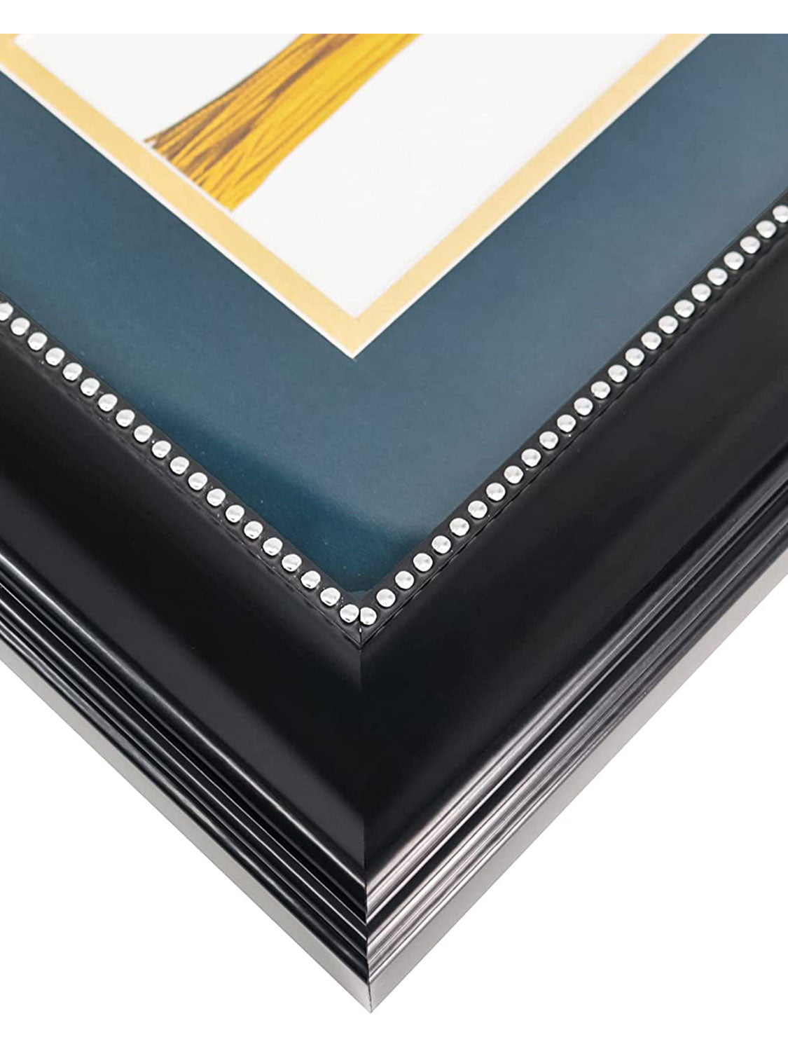 Black Academic Certificate Diploma Frames - Various Sizes & Mat Colors Available