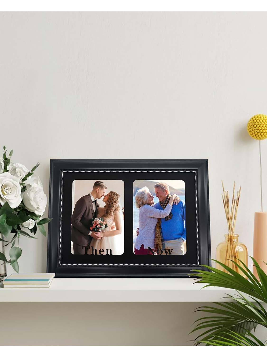 Double 5x7 Then and Now Picture Frame - 2 Styles Available