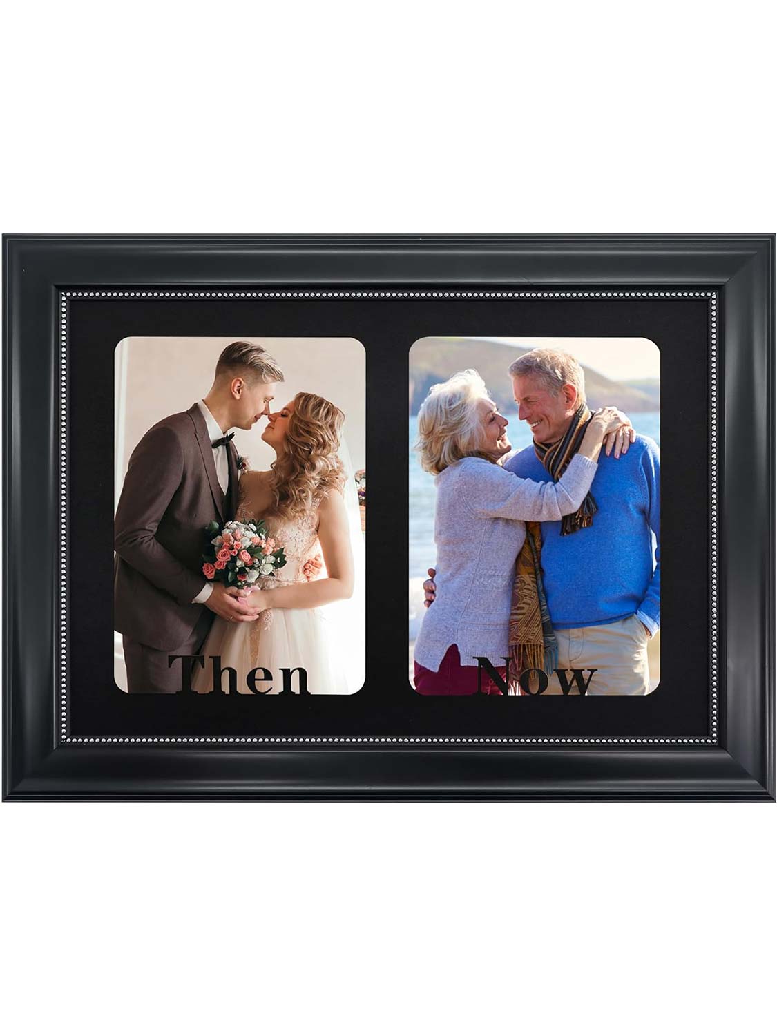 Double 5x7 Then and Now Picture Frame - 2 Styles Available