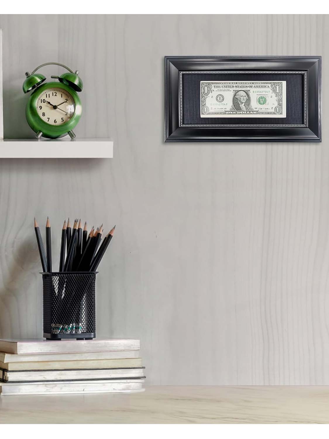 4*9 Dollar Bill Frame with Black Mat or Display Picture without Mat - 4 Styles Available