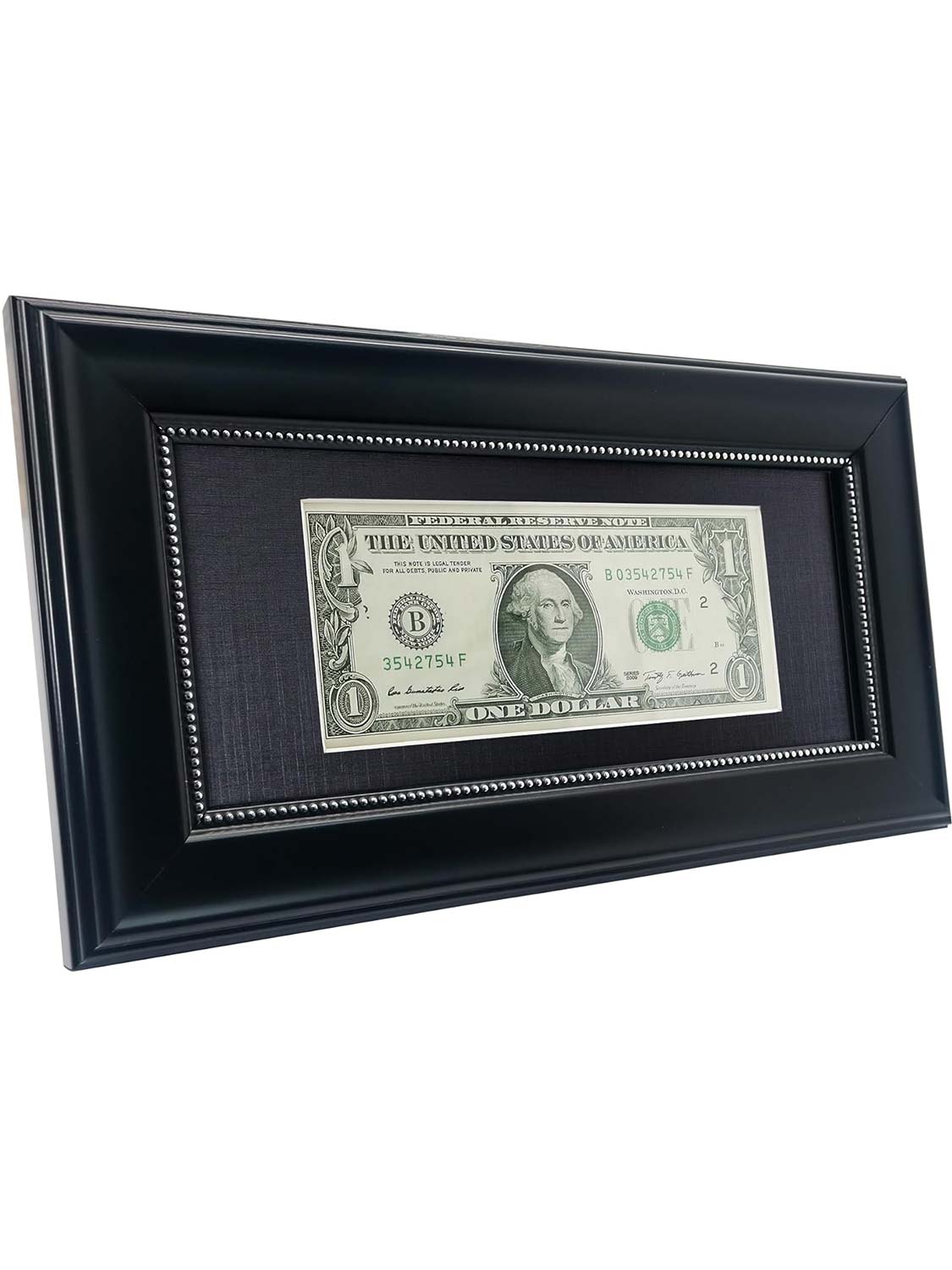 4*9 Dollar Bill Frame with Black Mat or Display Picture without Mat - 4 Styles Available