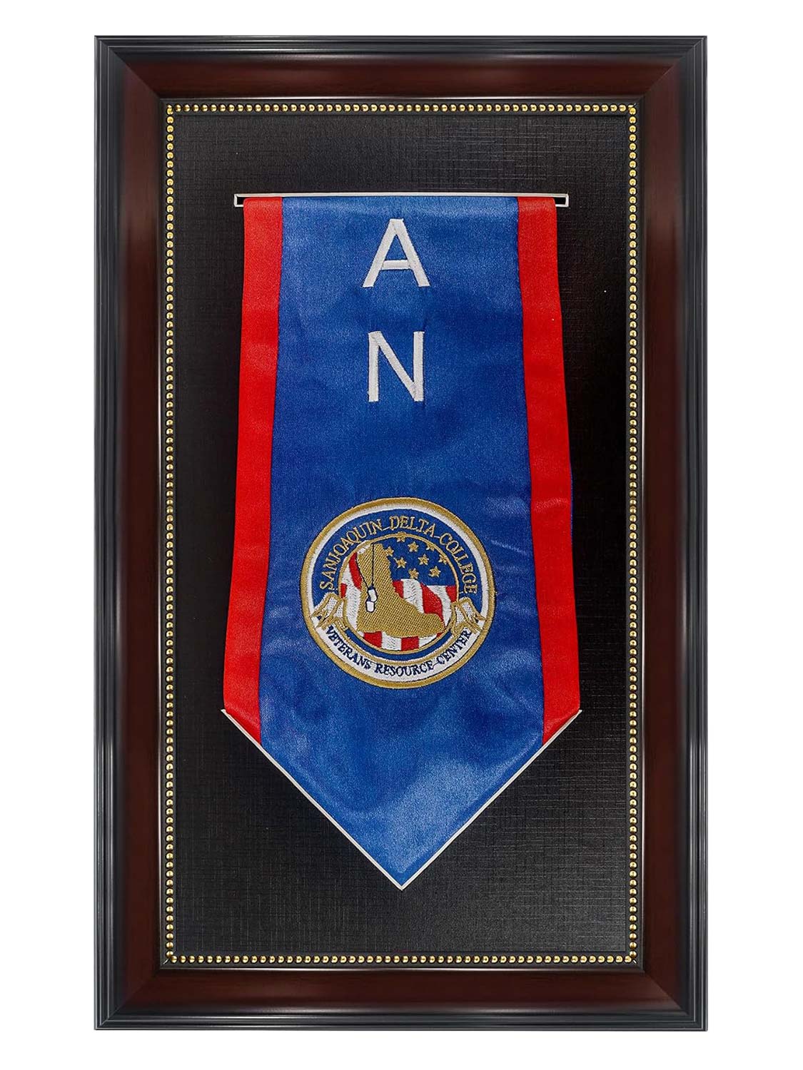 Graduation Stole and Medal Frame with Black Single Slot Mat - 4 Styles Available