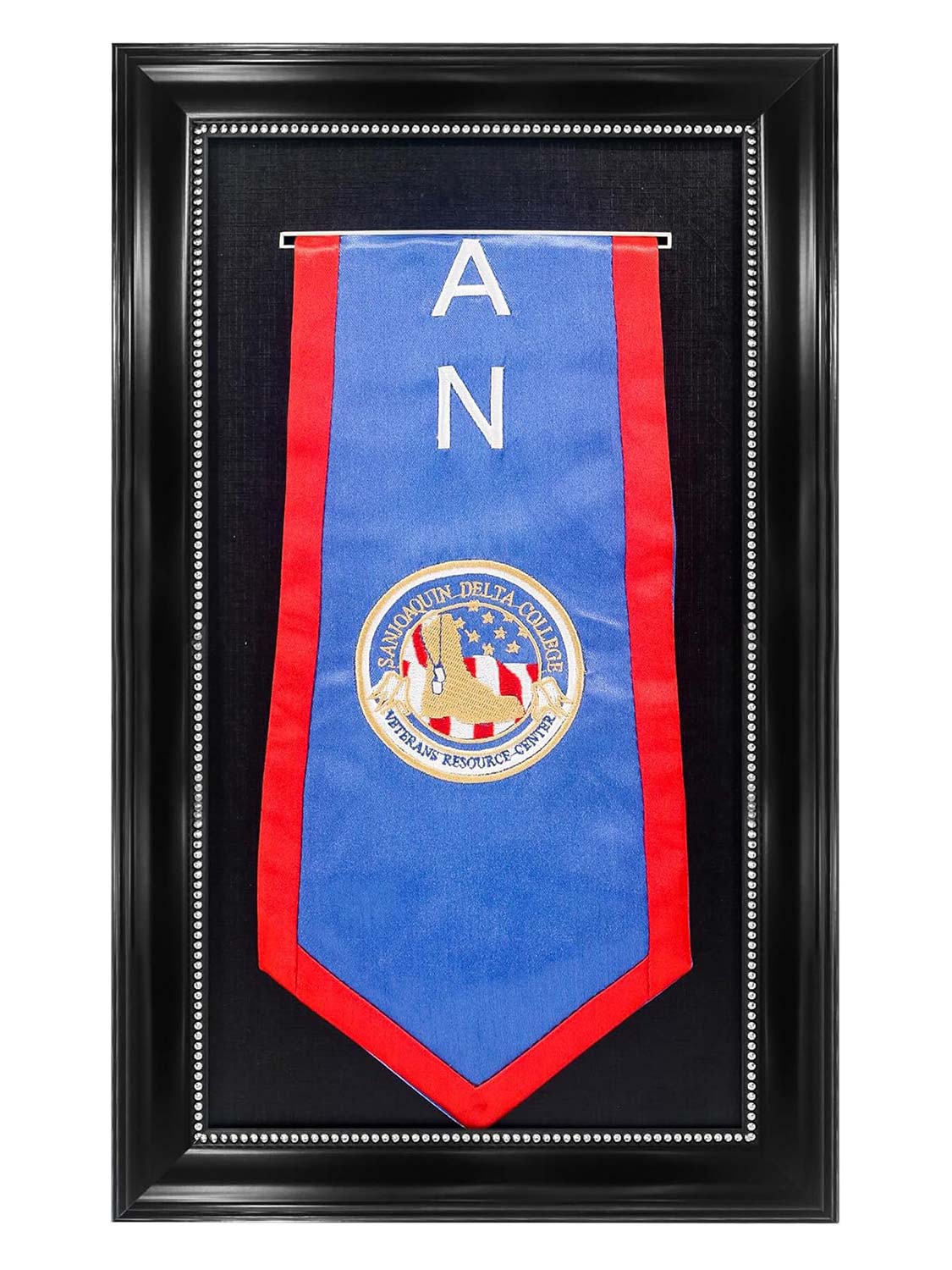 Graduation Stole and Medal Frame with Black Single Slot Mat - 4 Styles Available