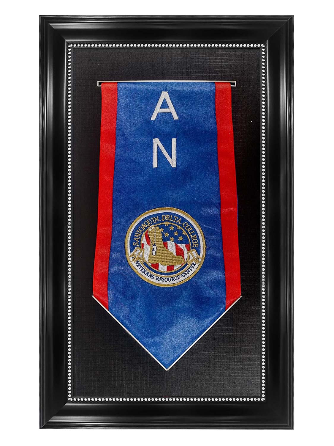 Graduation Stole and Medal Frame with Black Single Slot Mat - 4 Styles Available