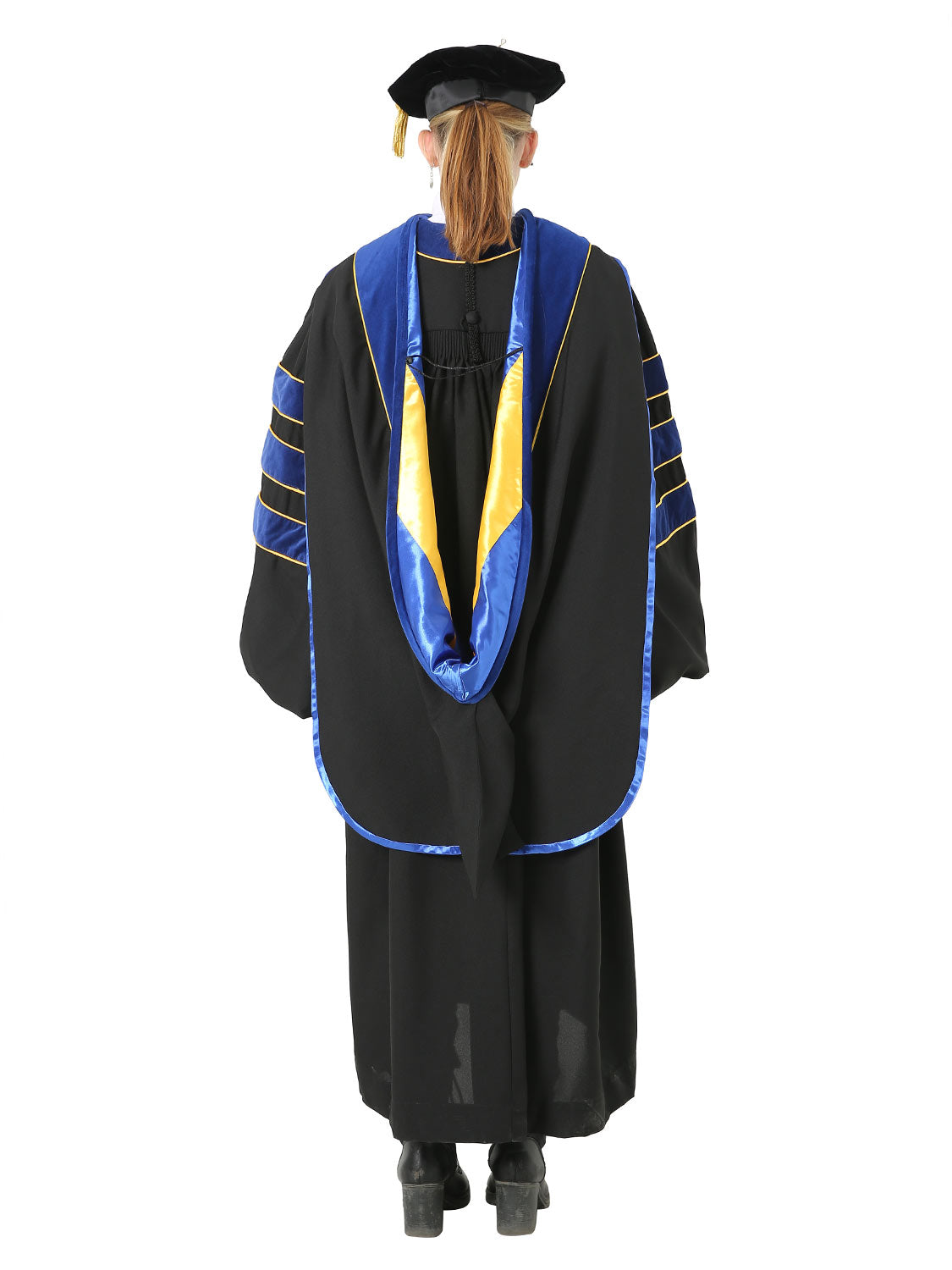 Deluxe PhD Hood - 6 Color Combos Available