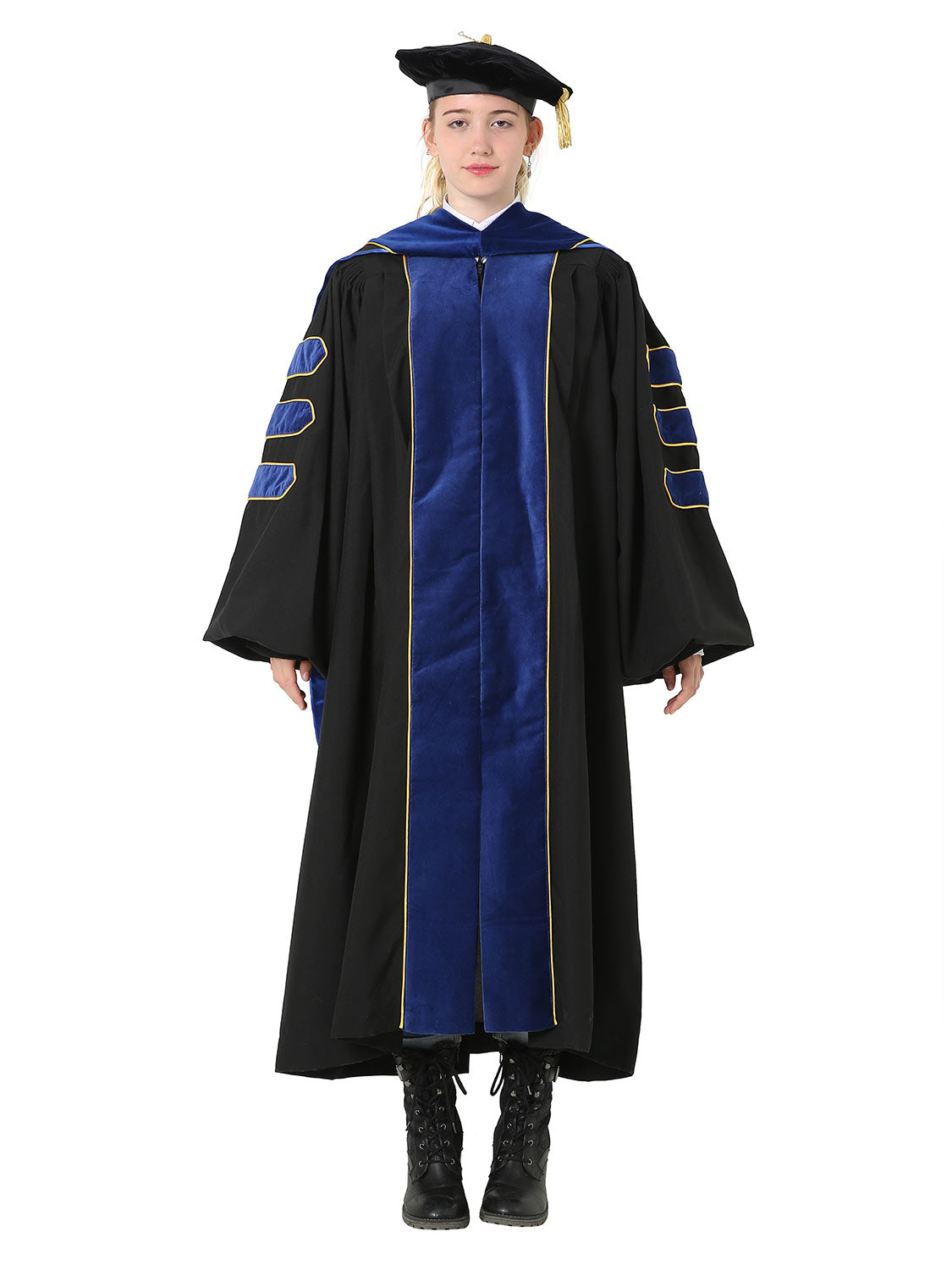 Deluxe PhD Hood - 6 Color Combos Available