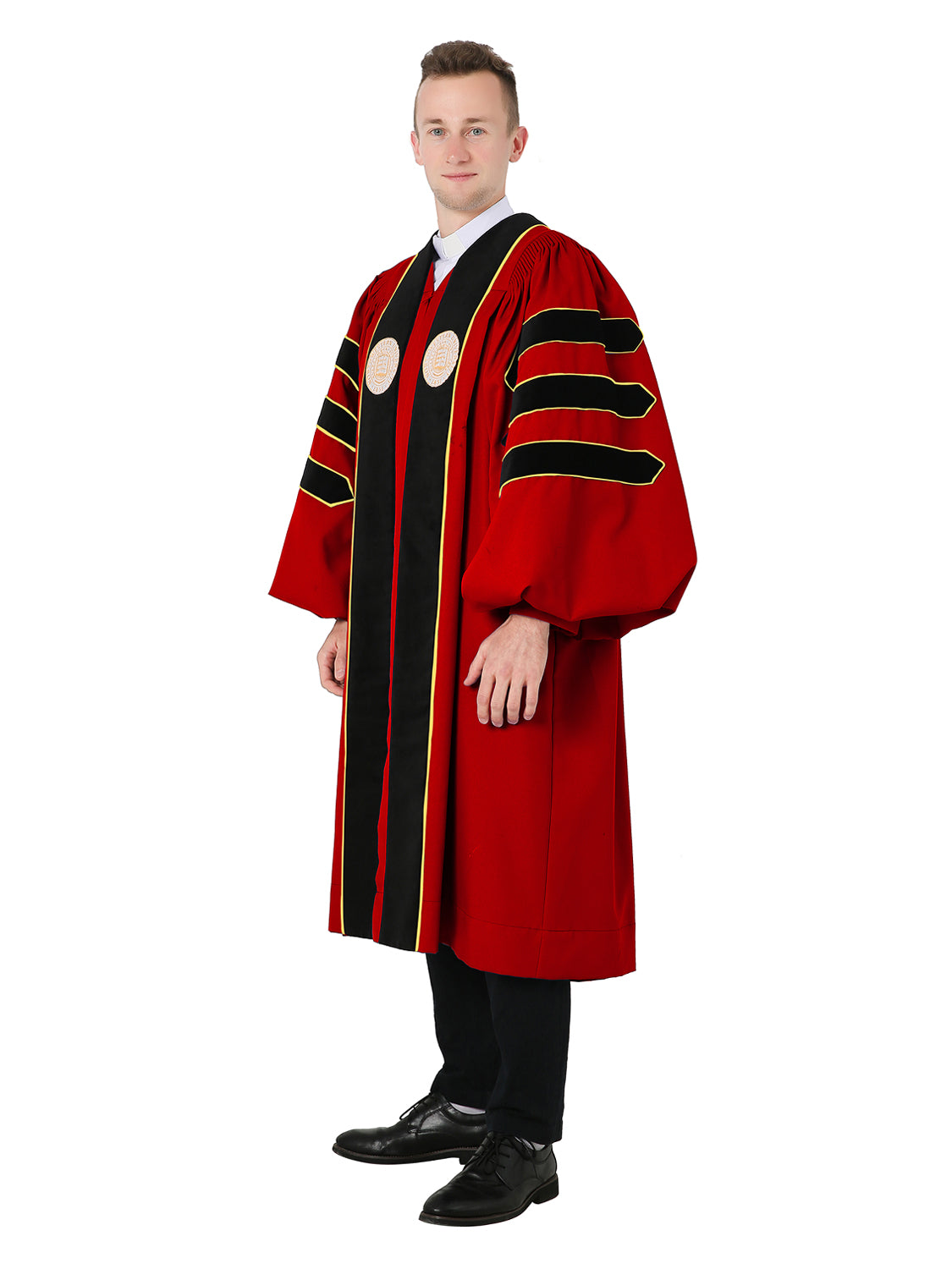 Custom Doctoral Gown - Optional Colors & Embroidery Available