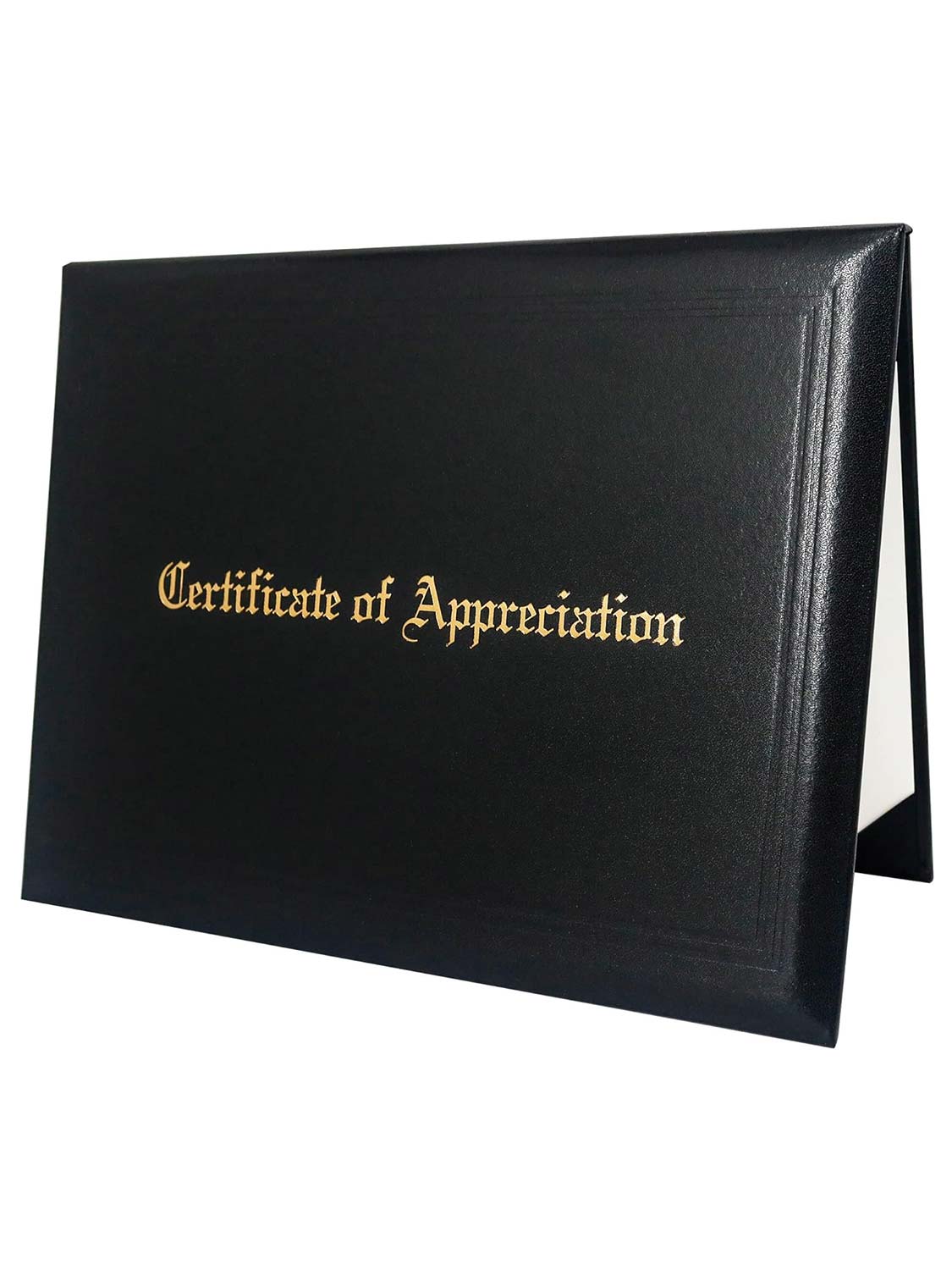 Padded Awards Certificates Cover Protector 8.5 x 11 for Students Teachers Employees - 4 Styles Available