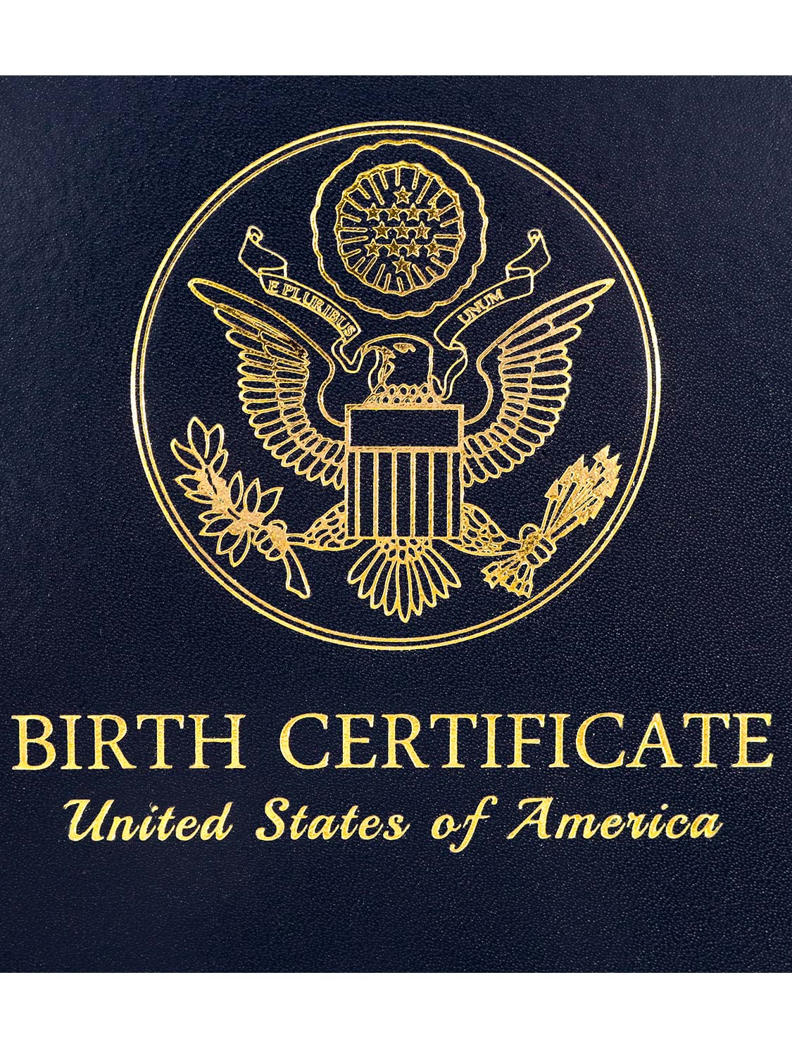 US Birth Certificate Holder Birth Certificate Cover with logo Birth Certificate