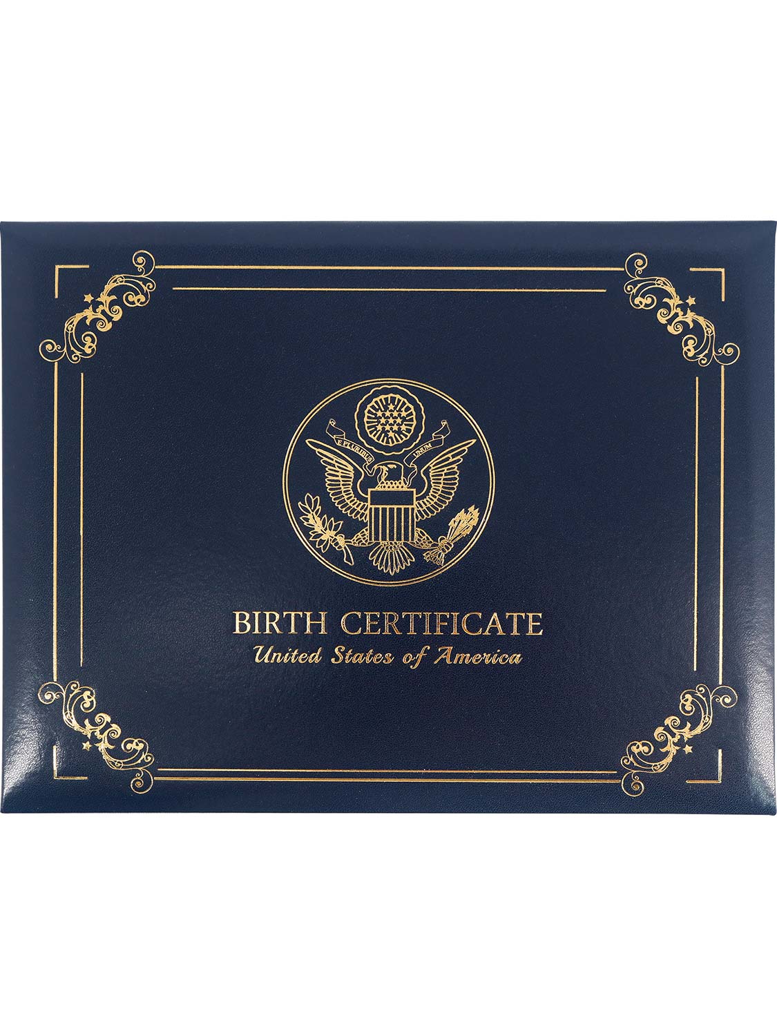 US Birth Certificate Holder Birth Certificate Cover with logo Birth Certificate