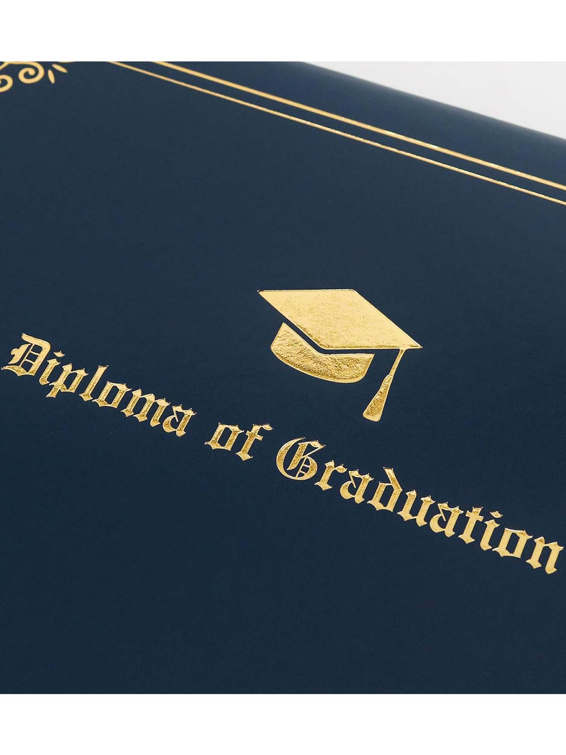 Imprinted Leatherette Padded Diploma Cover 8.5 x 11 - 2 Colors Available