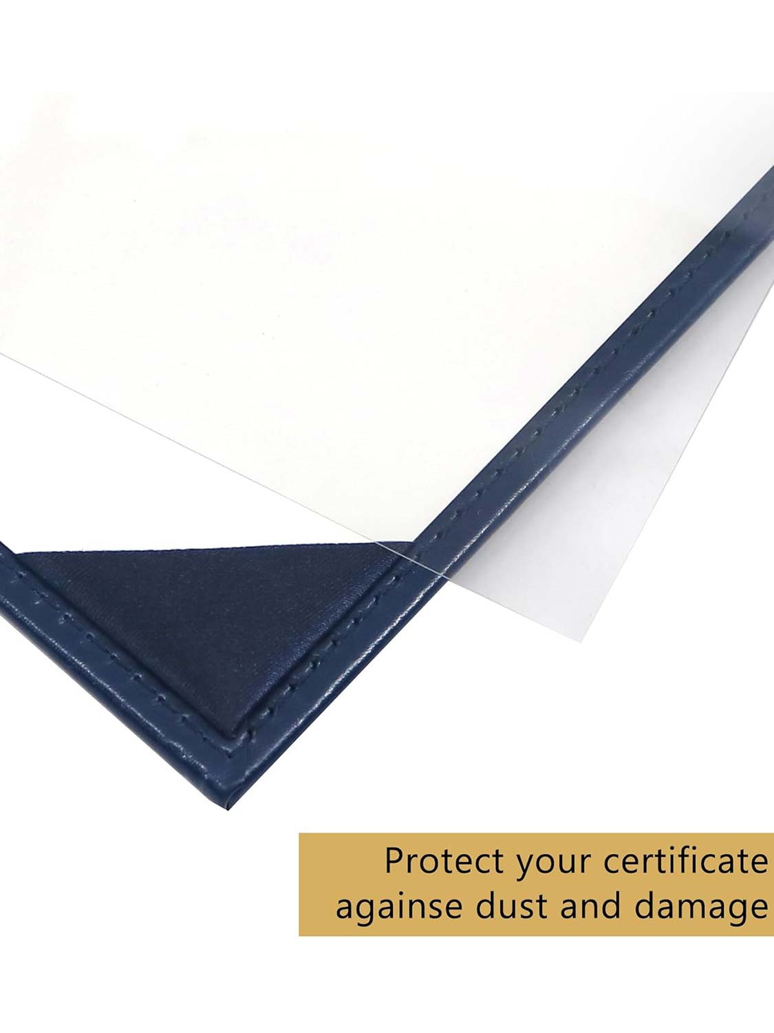 Plain Leatherette Padded Diploma Cover 8.5 x 11 - 2 Colors Available