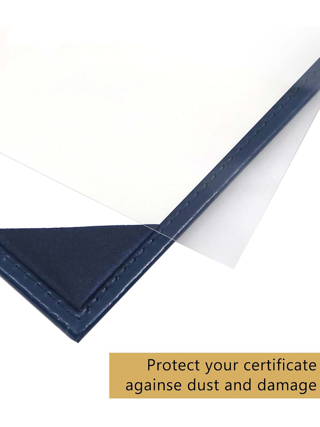 Imprinted Class of 2024 Leatherette Padded Diploma Cover 8.5 x 11 - 2 Colors Available