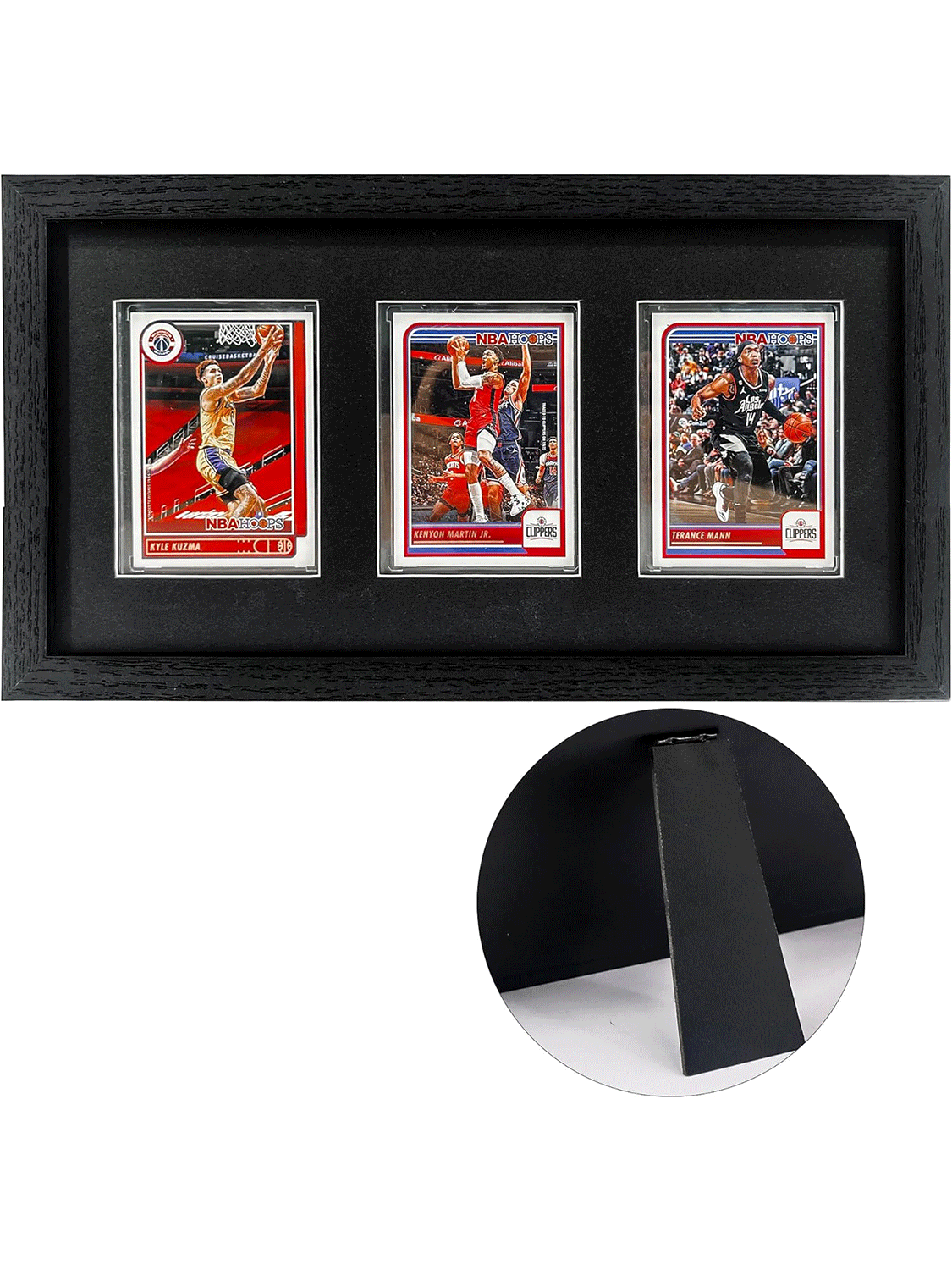 Trading Card Display Frame with Real Glass for Standard Baseball Baske Trading Card Display Frame with Real Glass for Standard Baseball Baske