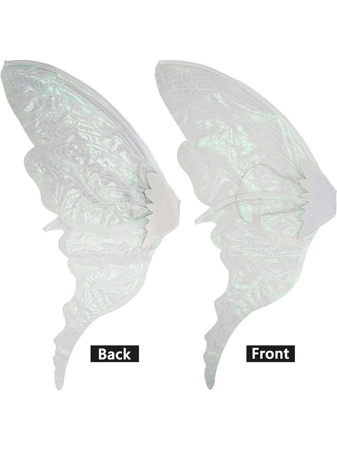 Sparkly Organza Butterfly Fairy Wings Set for Cosplay - 32*30